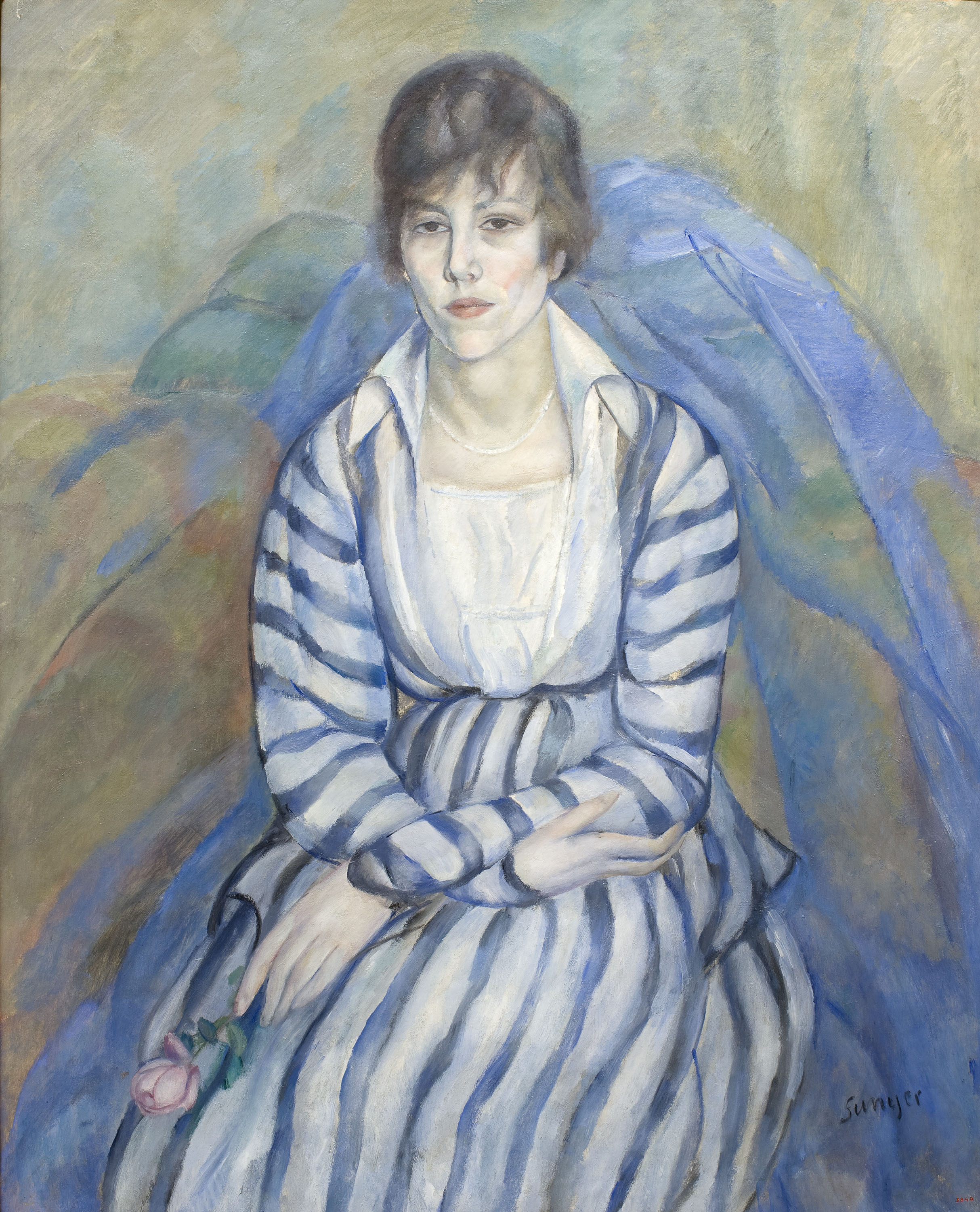 image for: Joaquim Sunyer - Retrat de Maria Llimona - Sitges, 1917