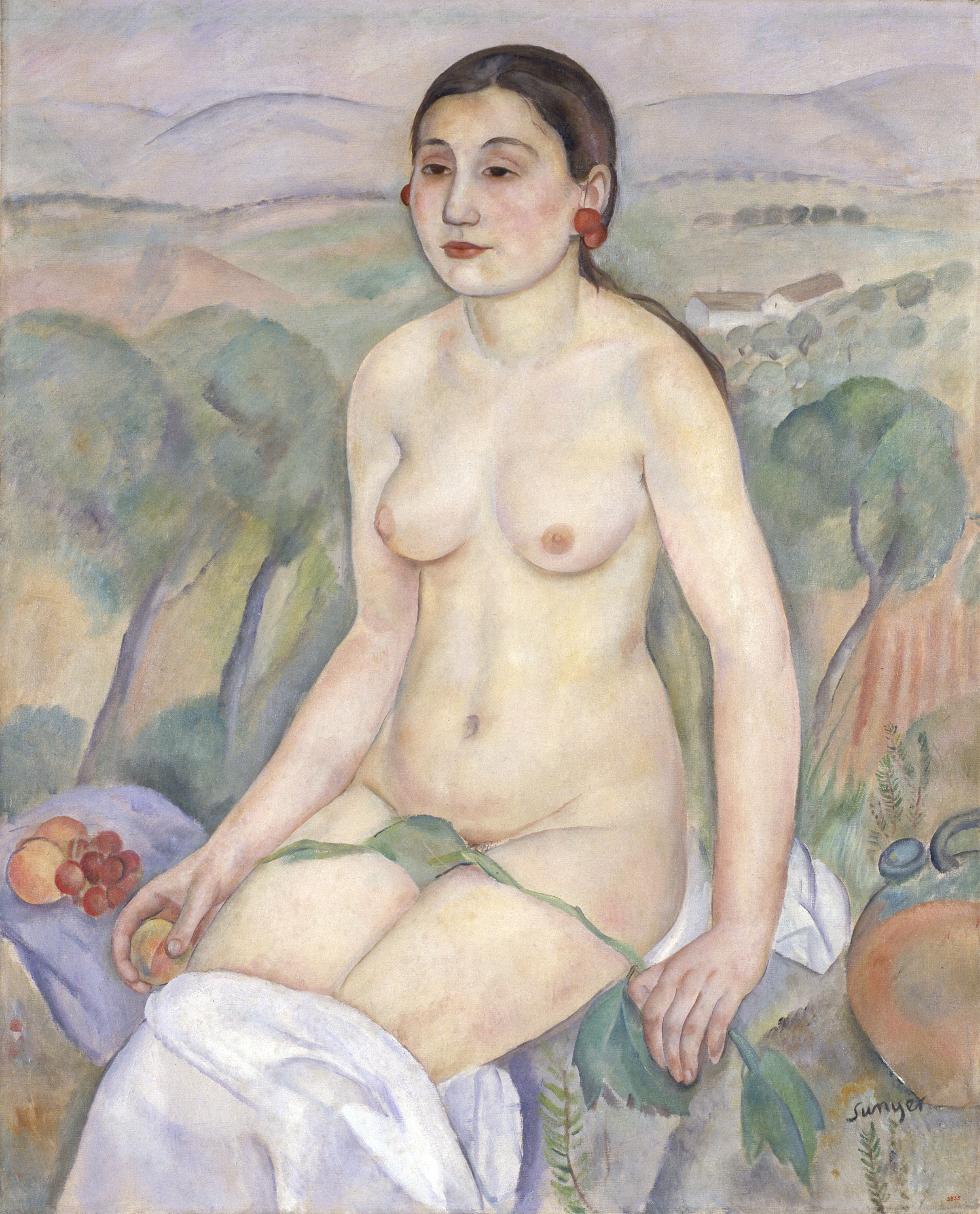 image for: Joaquim Sunyer - Nu (Primavera) - 1919