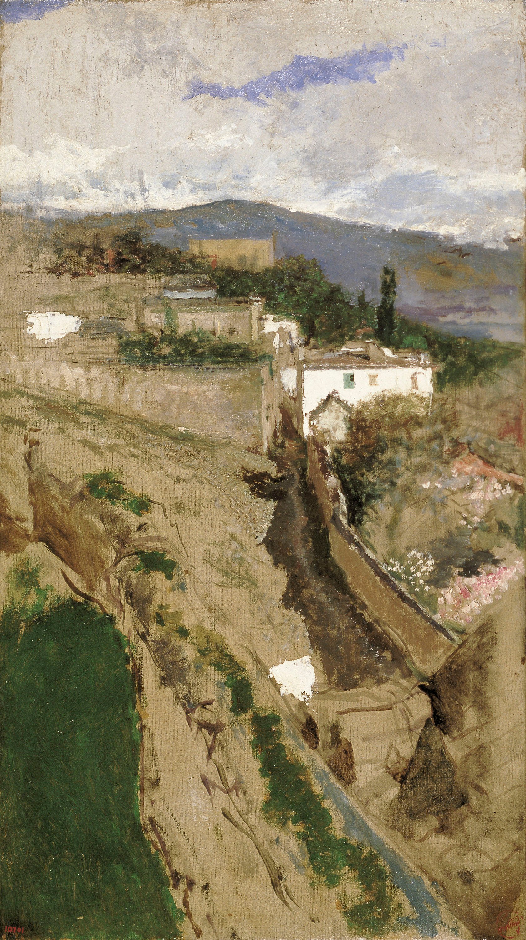 image for: Marià Fortuny - Paisatge de Granada - Cap a 1871