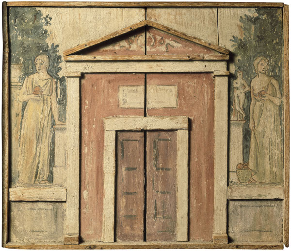 image for: Joaquim Torres-García - Construcció arquitectònica amb figures - 1925 o primera meitat de 1926