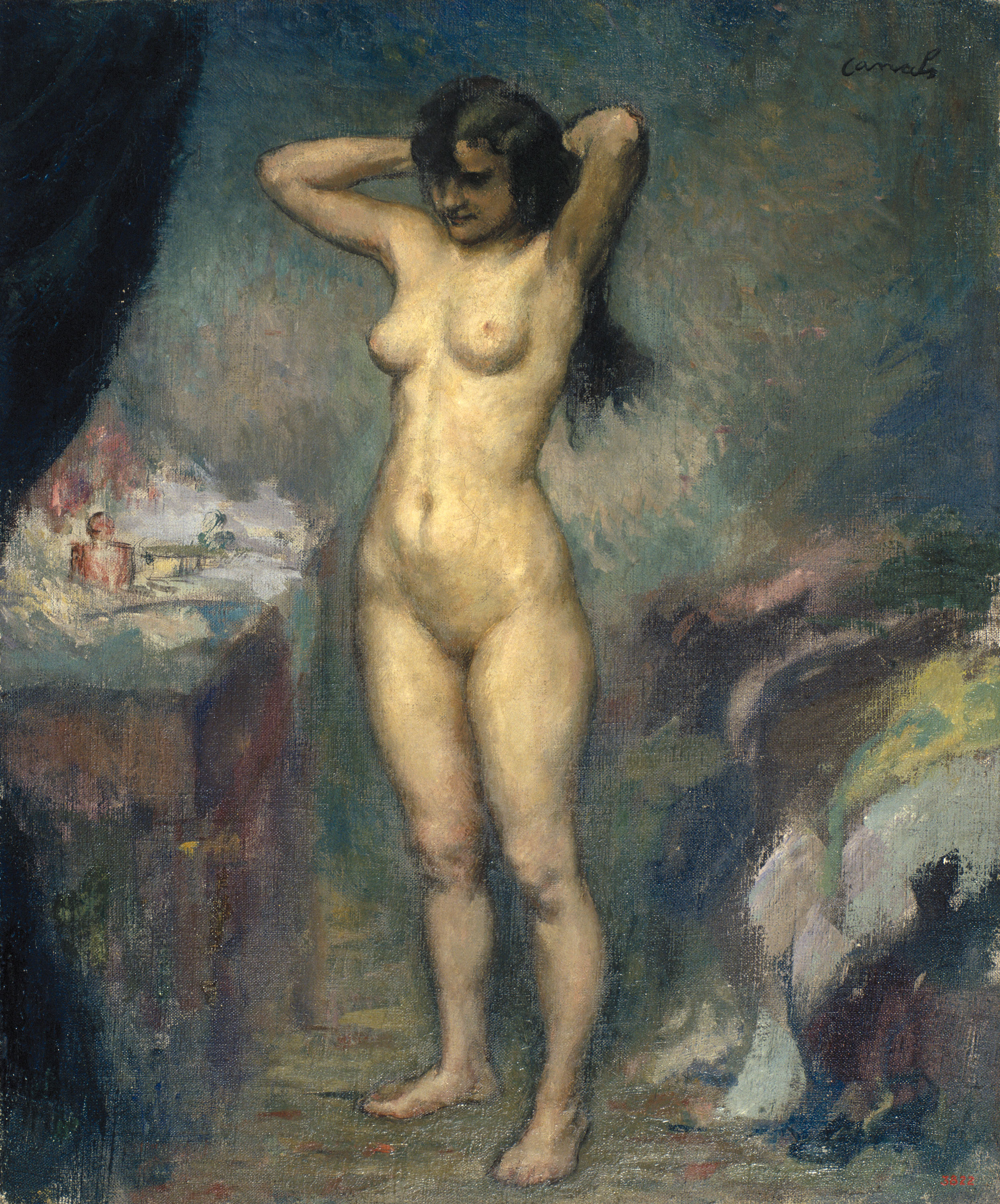 image for: Ricard Canals - Nu femení - Cap a 1905