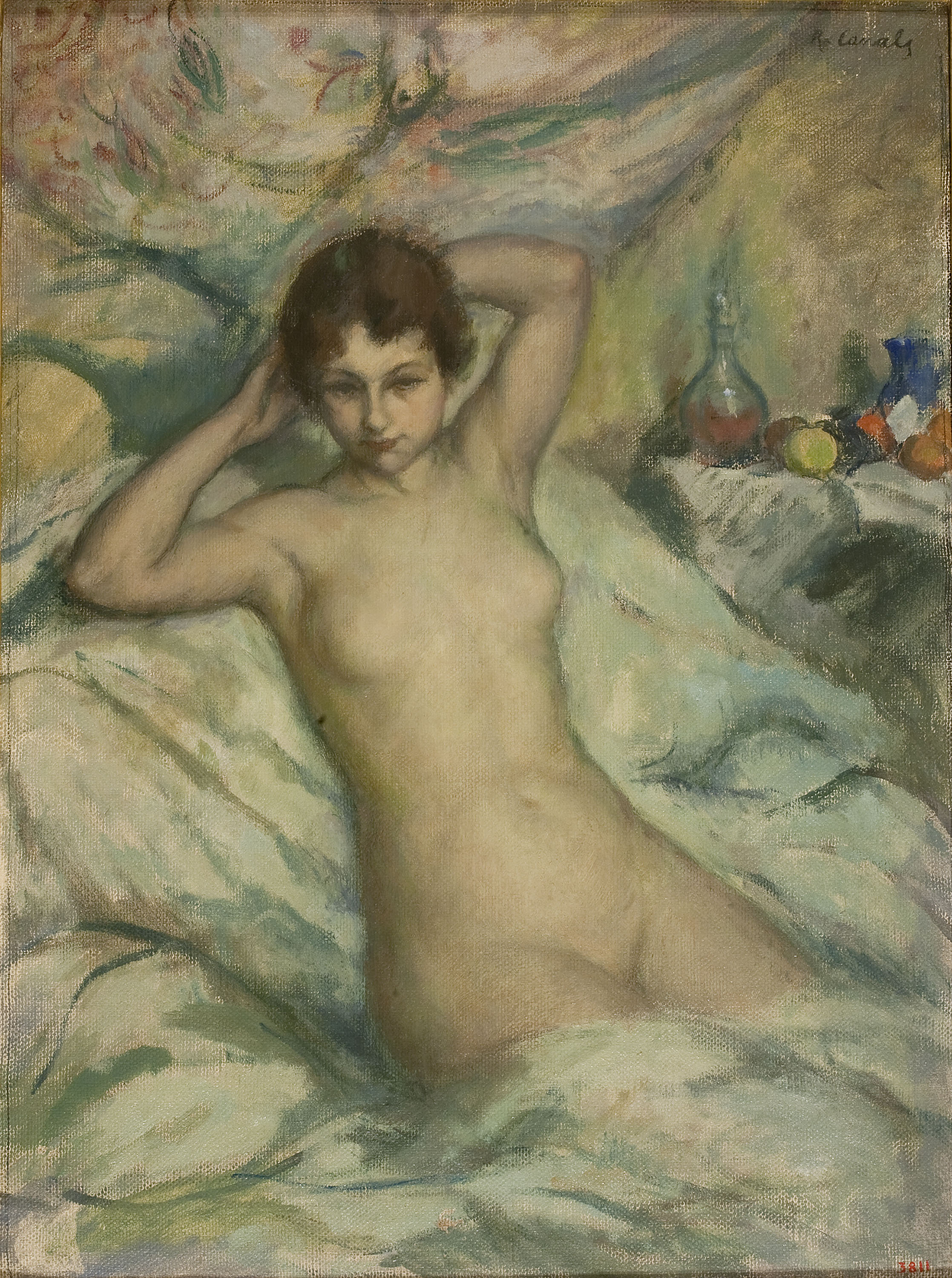 image for: Ricard Canals - Nu femení - Cap a 1905
