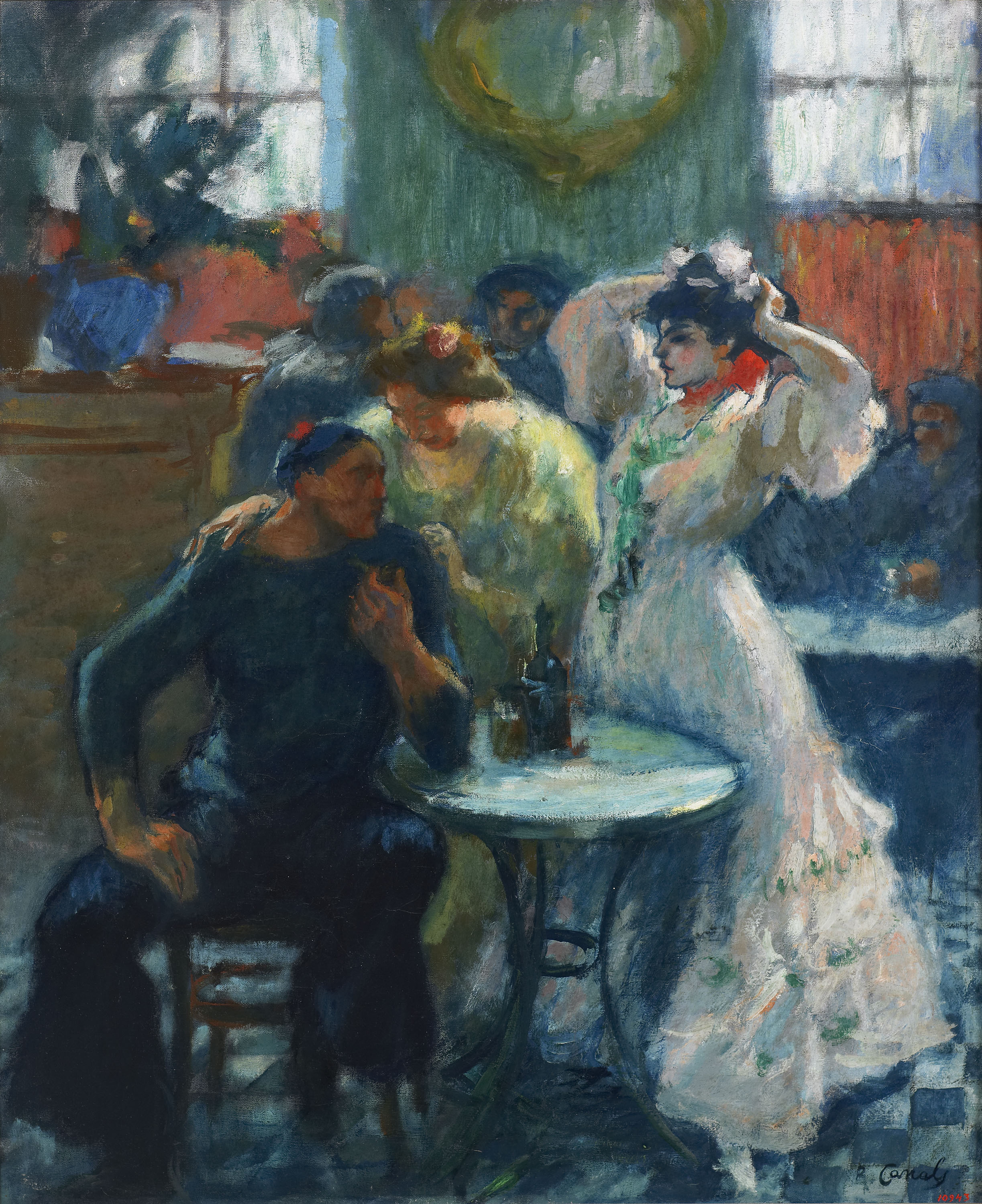 image for: Ricard Canals - Al bar - Cap a 1910