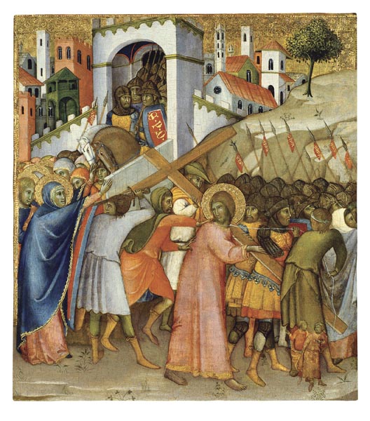 image for: Andrea di Bartolo - Crist camí del Calvari - 1415-1420