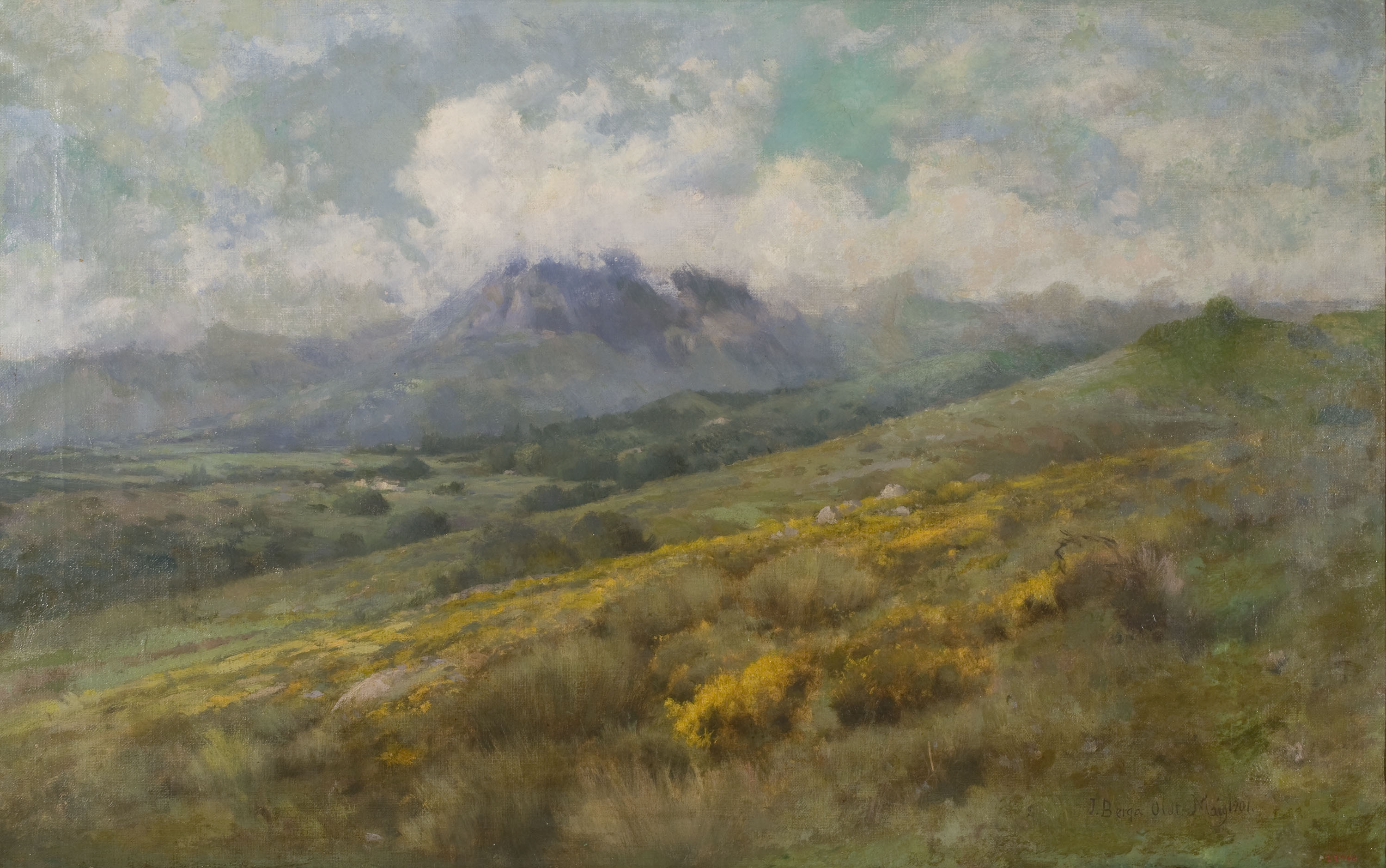 image for: Josep Berga Boix - Paisatge - Olot, 1901