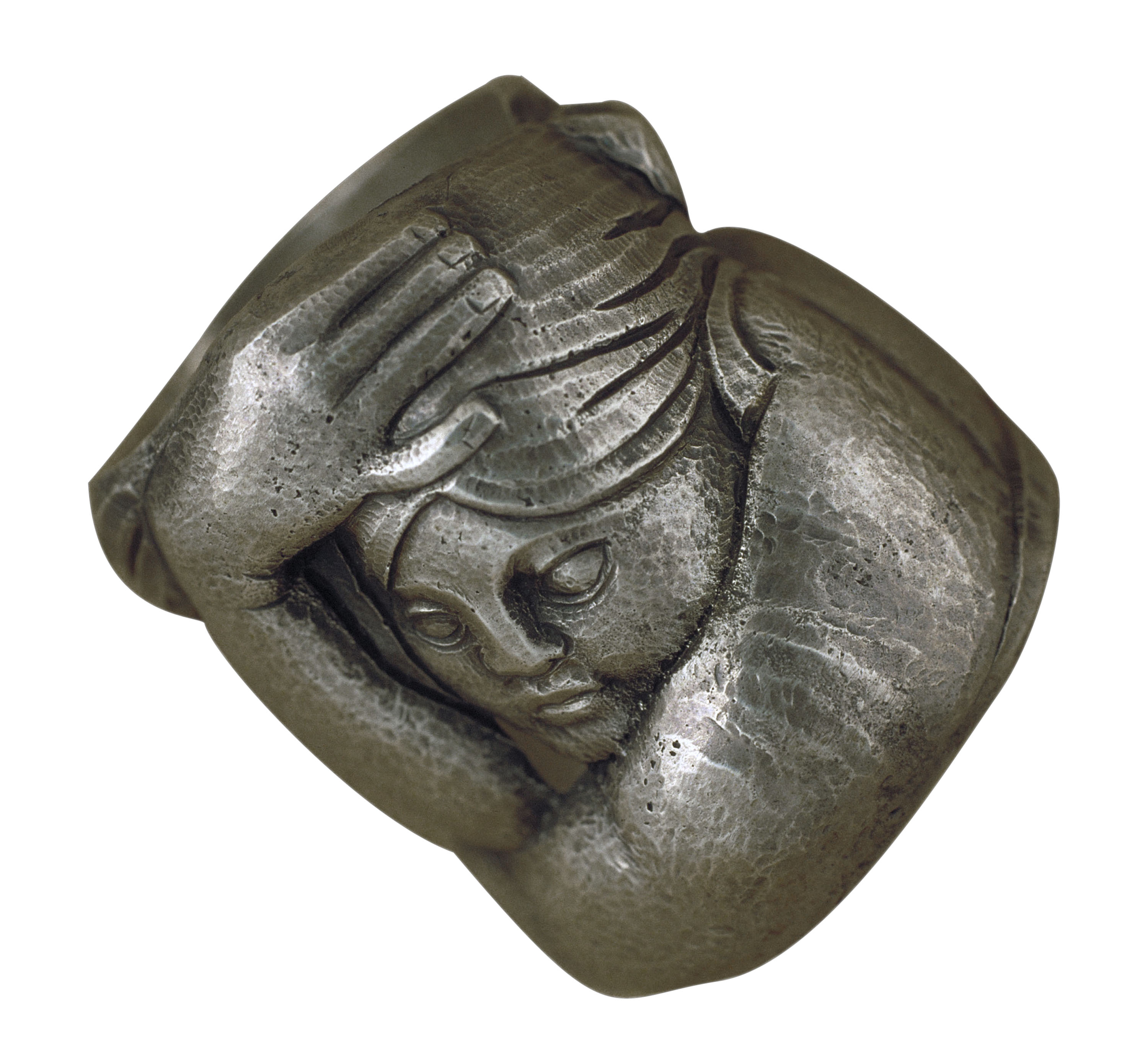 image for: Manolo Hugué - Argolla per a foulard - 1924