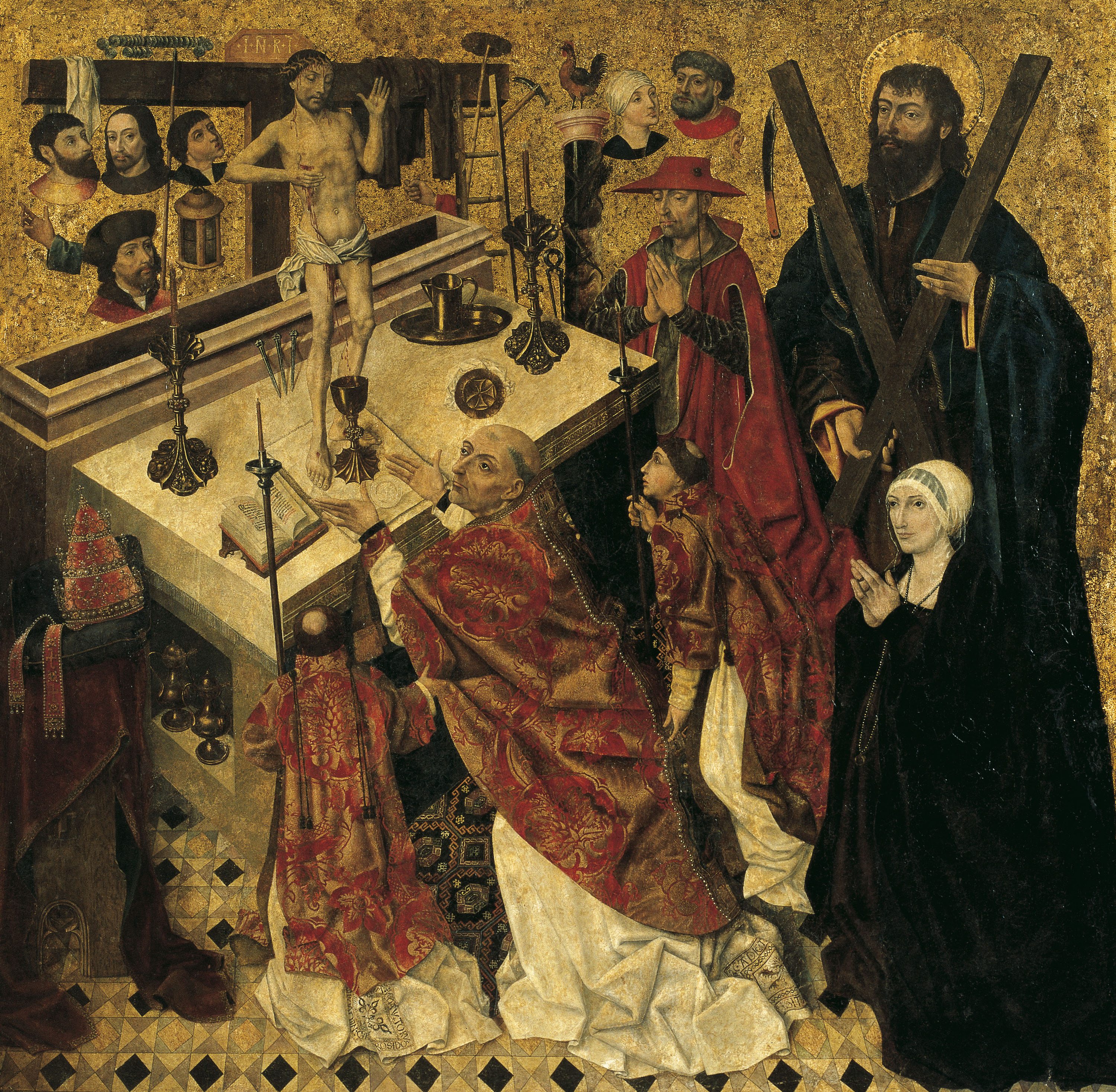 image for: Diego de la Cruz - Missa de sant Gregori - Anterior a 1480