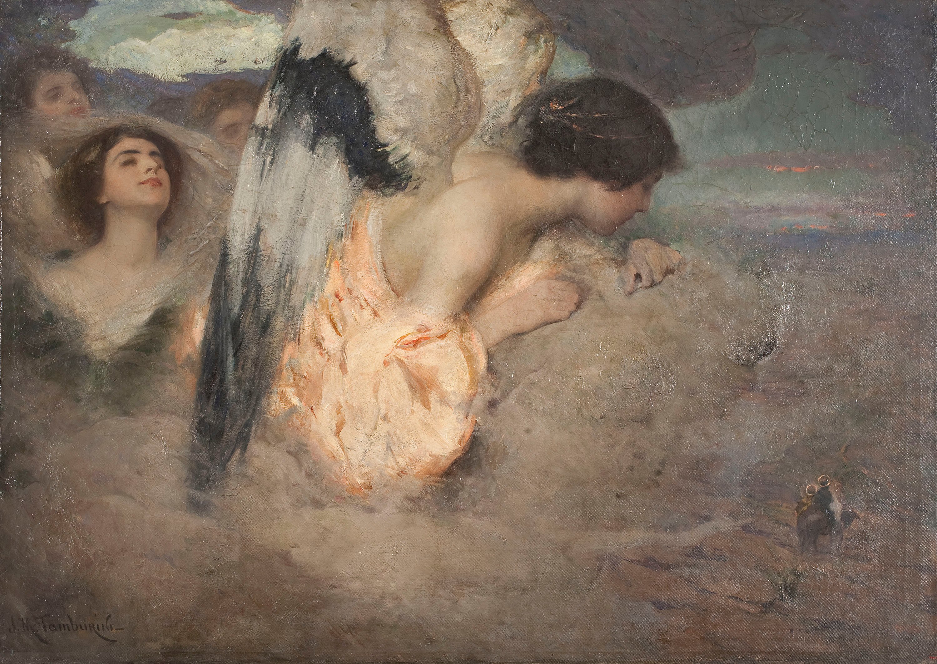 image for: Josep Maria Tamburini - La Fugida a Egipte - Cap a 1911