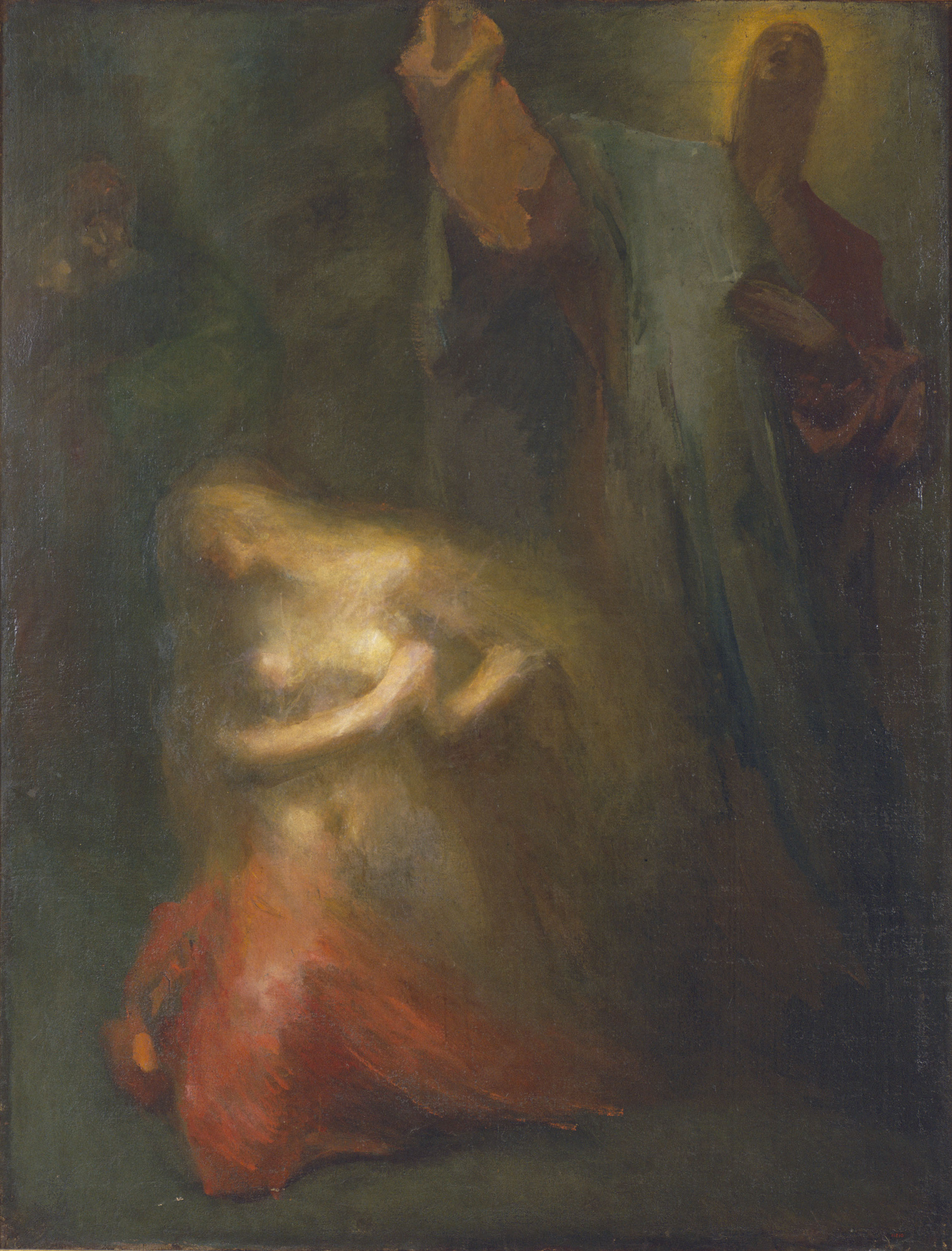 image for: Aleix Clapés - Crist i Maria Magdalena - Cap a 1890-1918