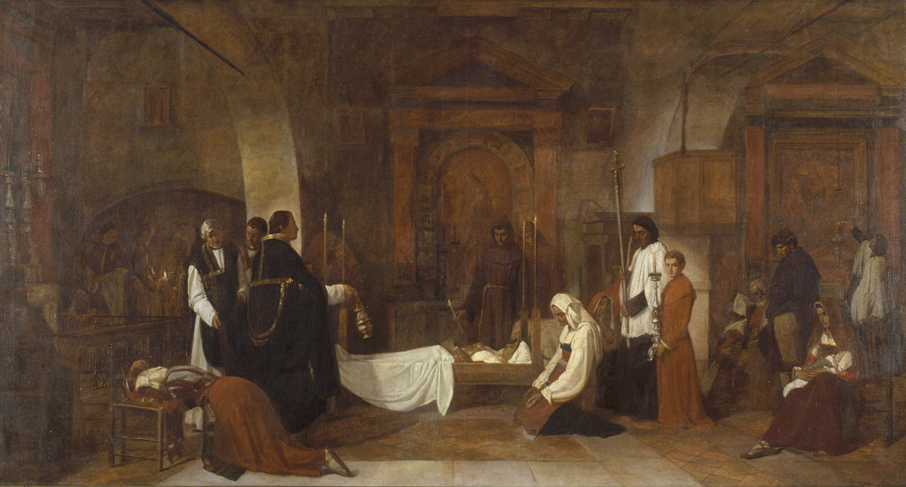 image for: Benet Mercadé - L'església de Cervara (Estats Pontificis) - 1864