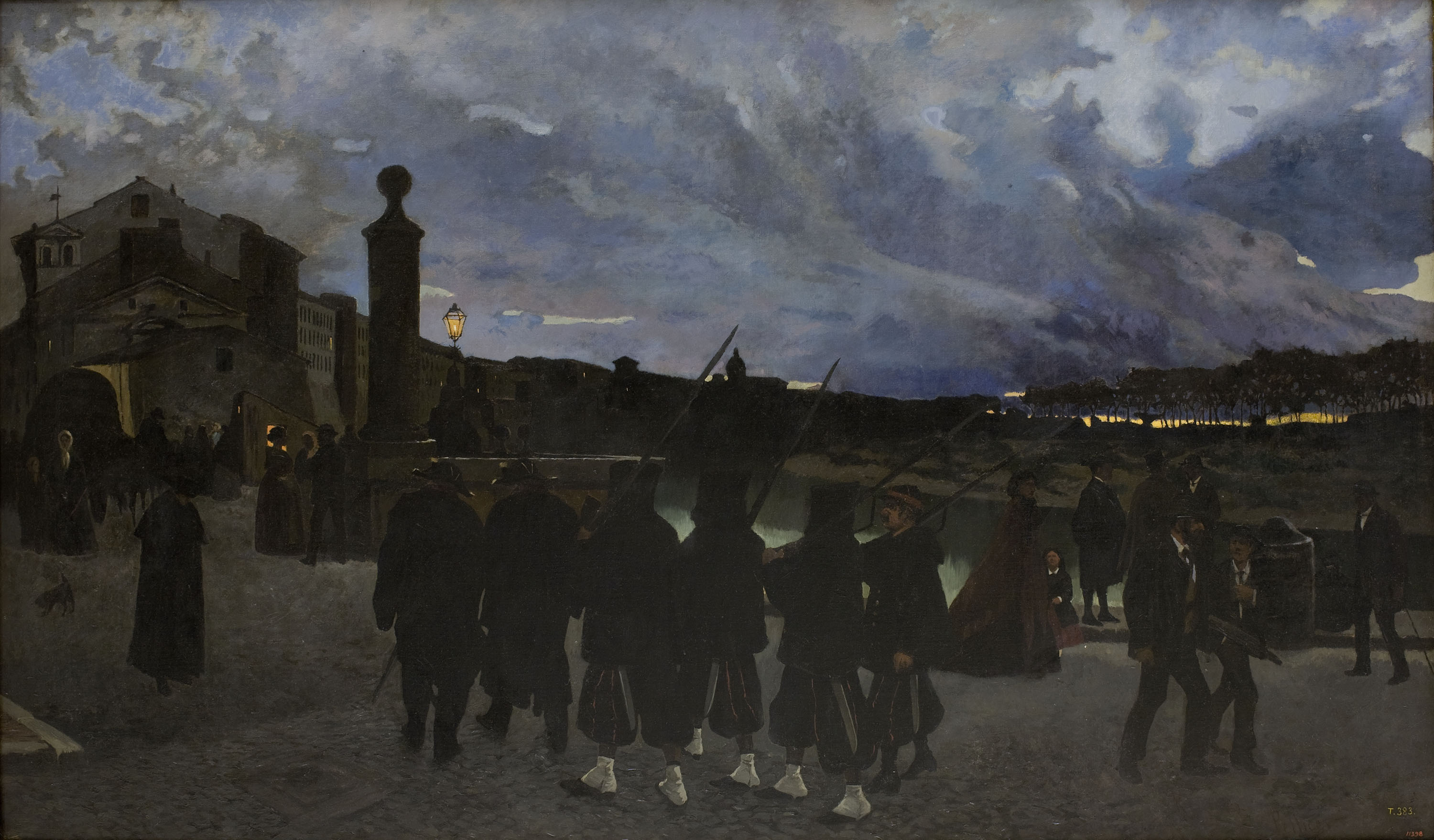 image for: Josep Lluís Pellicer - Zitto. Silenzio, che passa la ronda - Roma, 1869