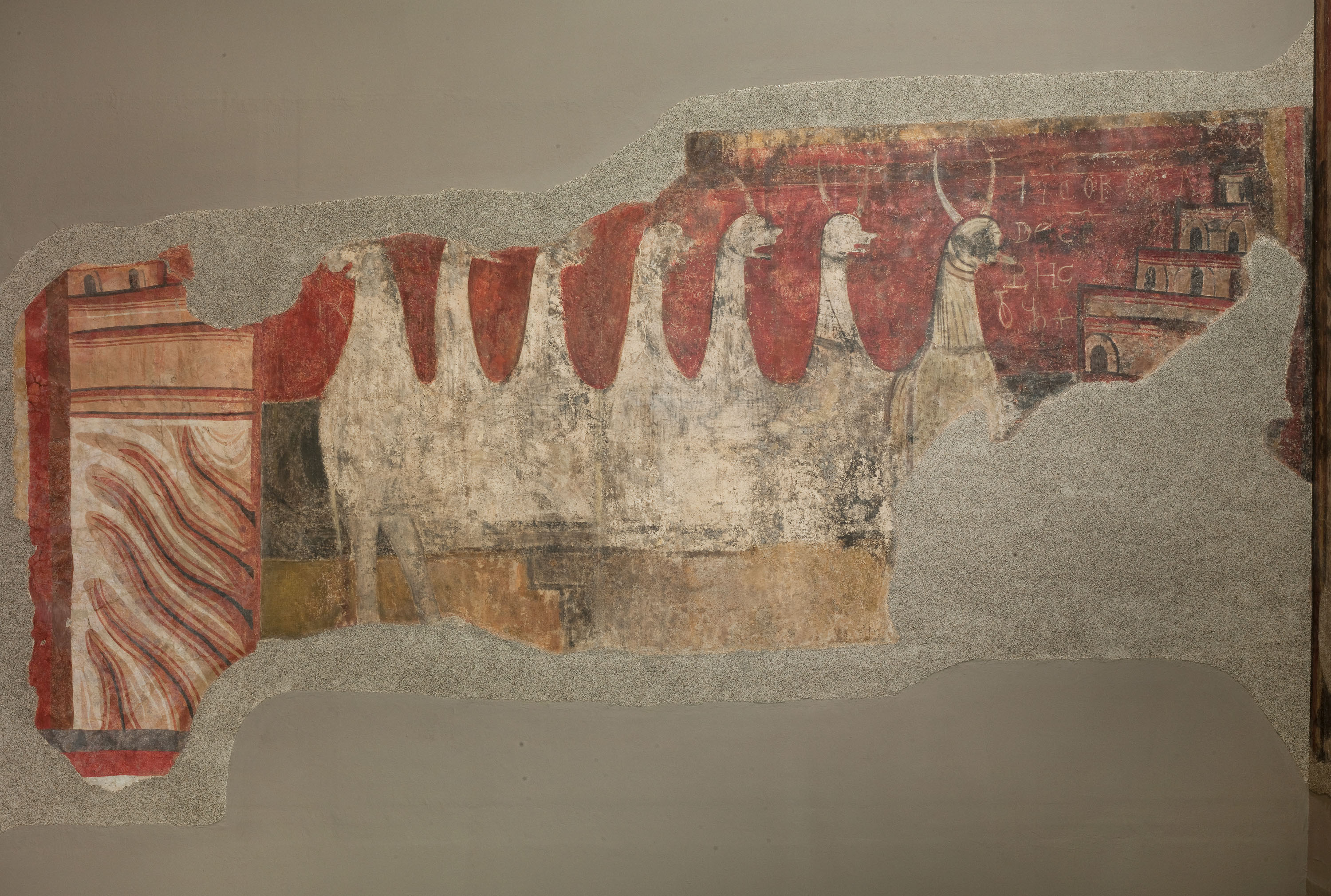 image for: Mestre de Boí - Torre i bèstia apocalíptica de Sant Joan de Boí - Cap a 1100