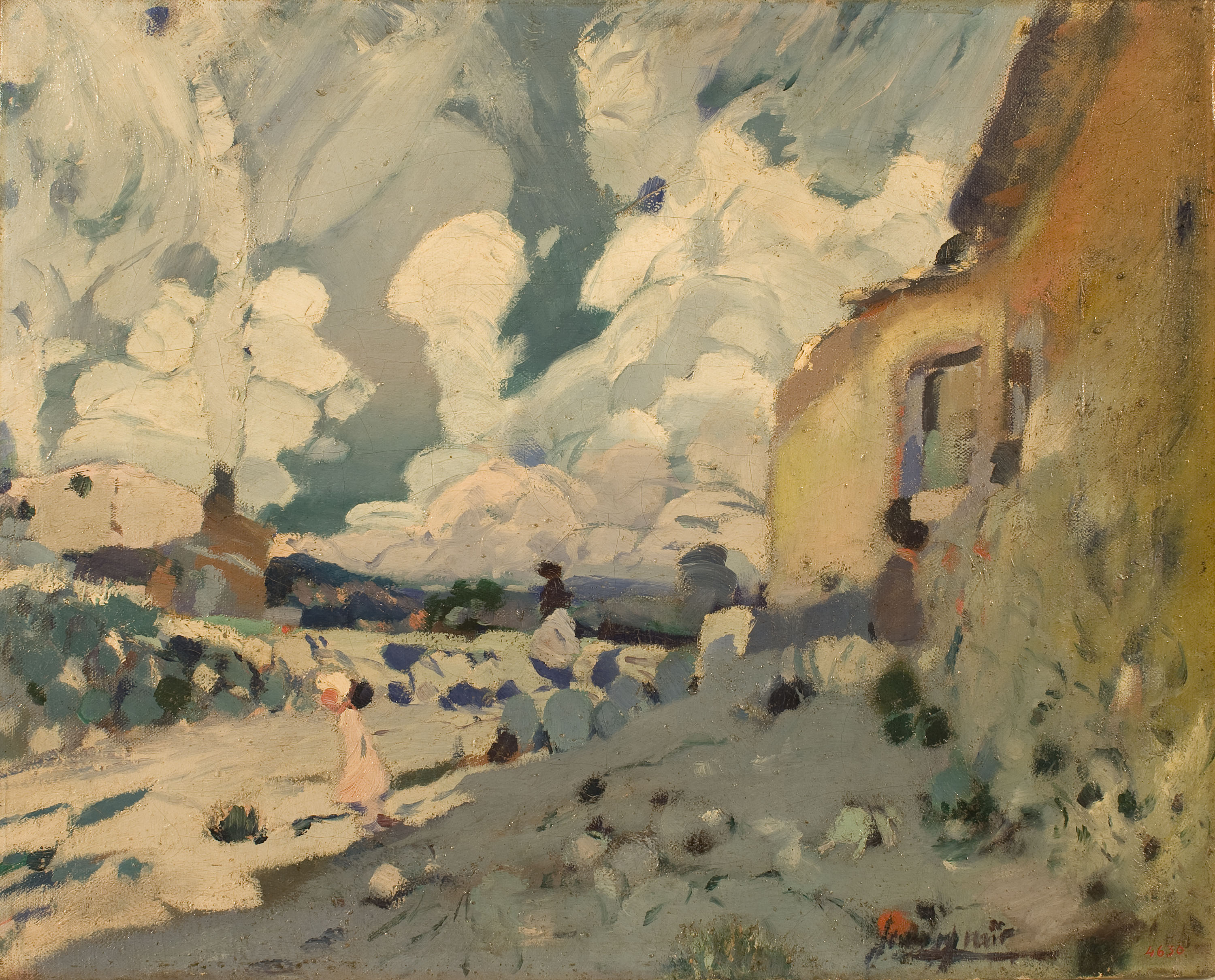 image for: Joaquim Mir - Paisatge (Maspujols. Camp de Tarragona) - 1907-1910