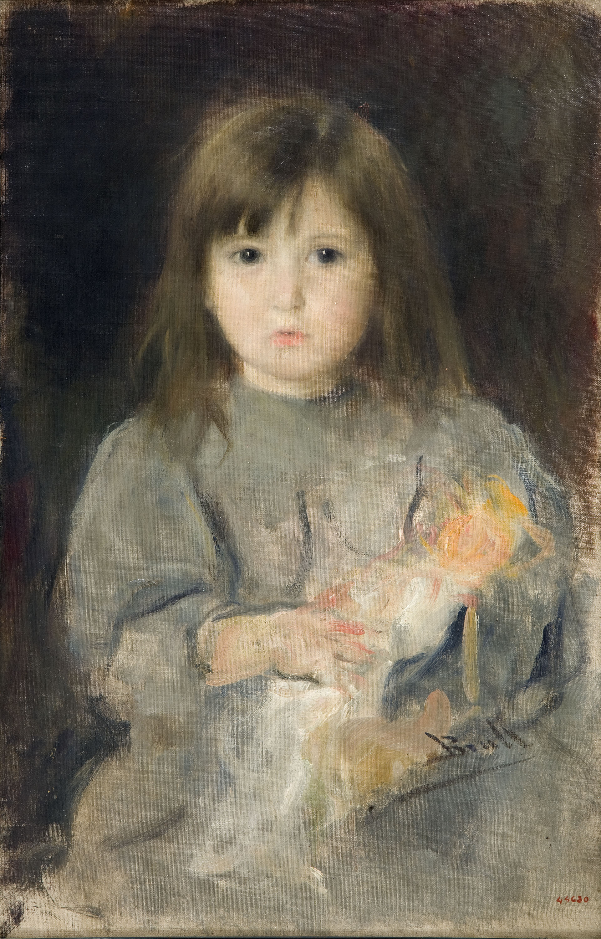 image for: Joan Brull - Retrat de la filla de l'artista - Cap a 1900-1905