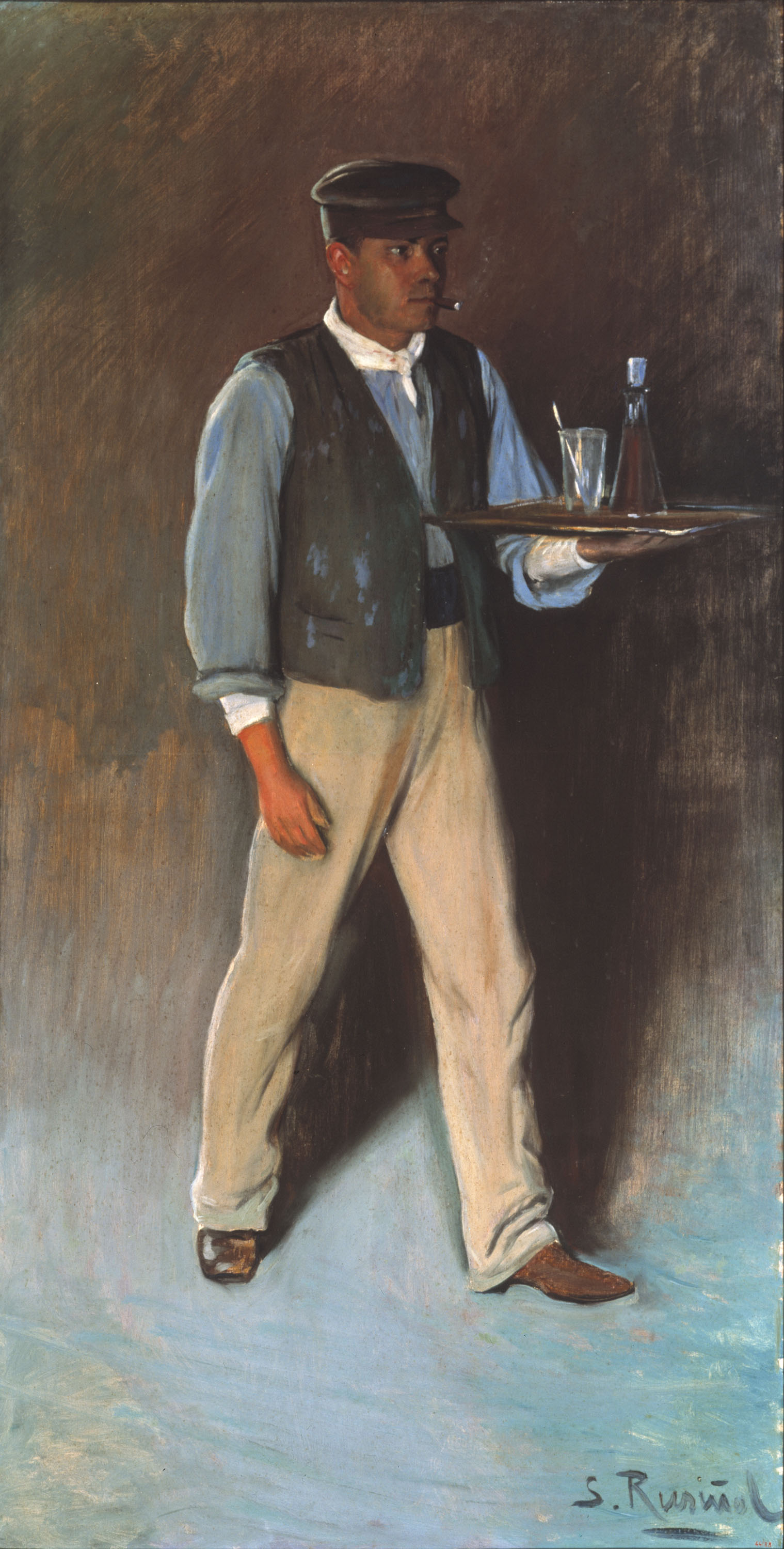 image for: Santiago Rusiñol - En Cuca - 1895