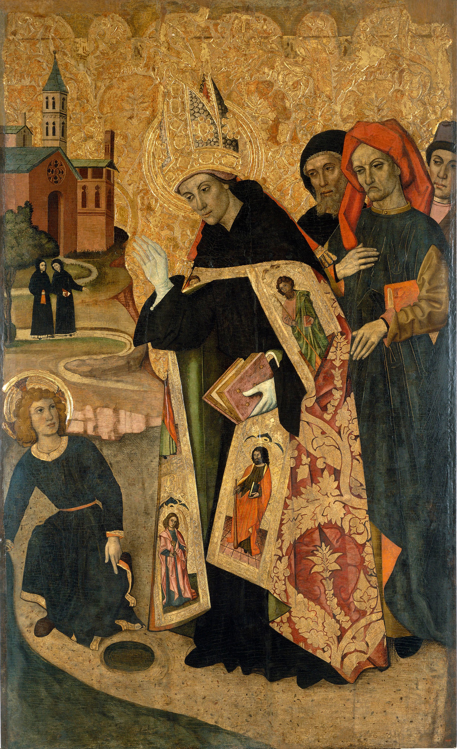 image for: Grup Vergós - Sant Agustí medita sobre la Trinitat i se li apareix el Nen Jesús - Cap a 1470/1475-1486