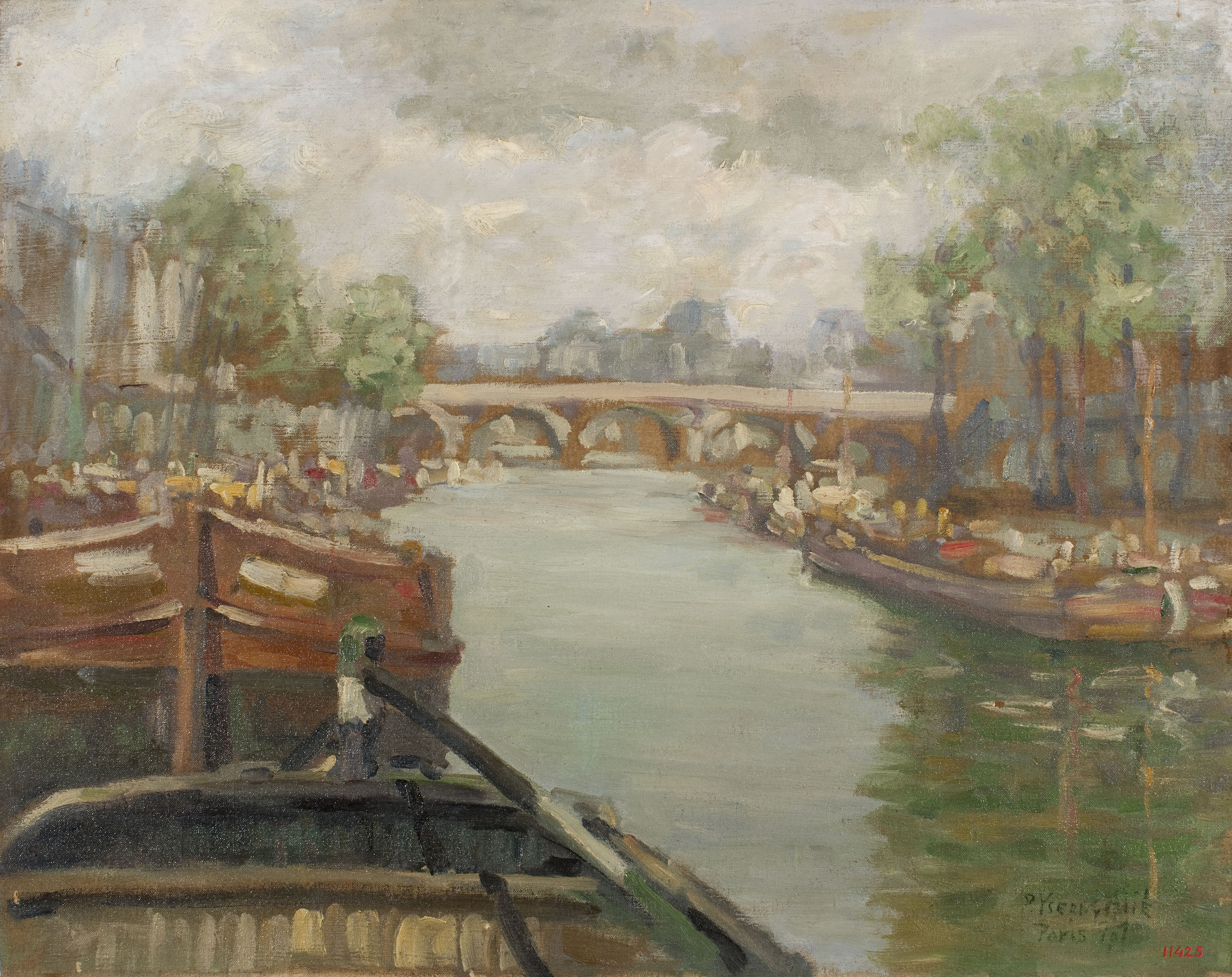 image for: Pere Ysern - El Sena - París, 1907