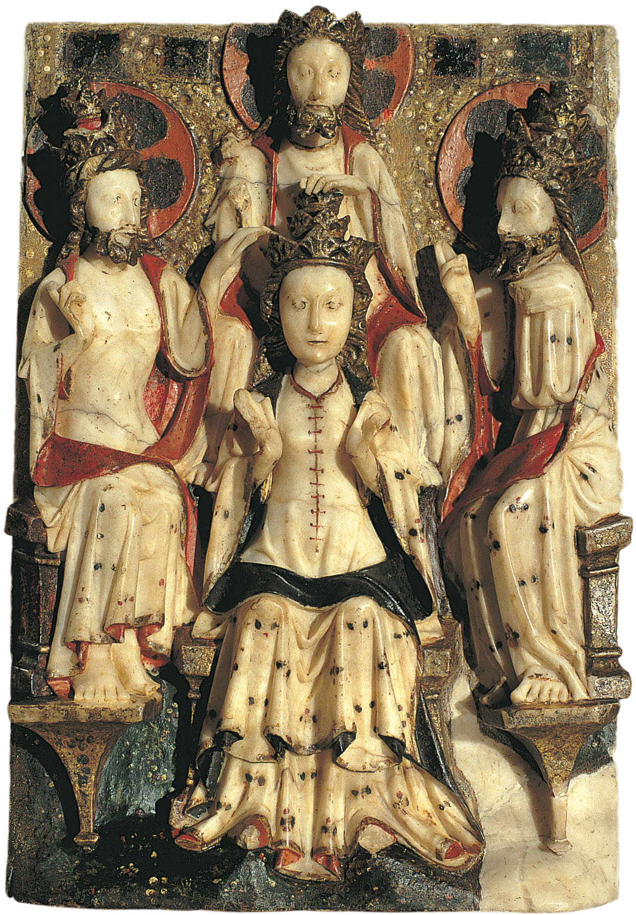 image for: Anònim. Anglaterra. Londres o York - Coronació de la Mare de Déu - Entre 1420-1460