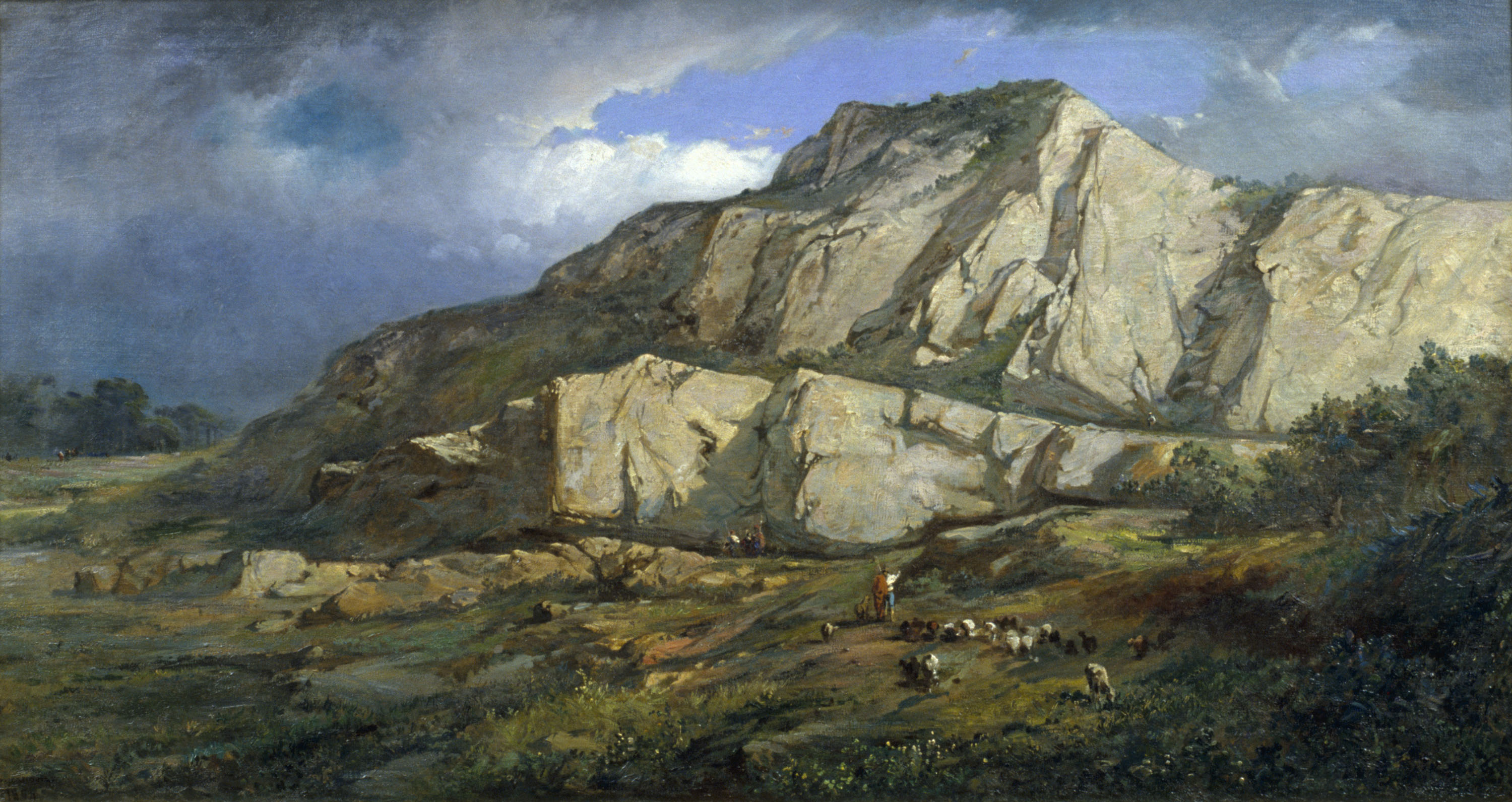 image for: Francesc Torrescassana - Paisatge - 1864