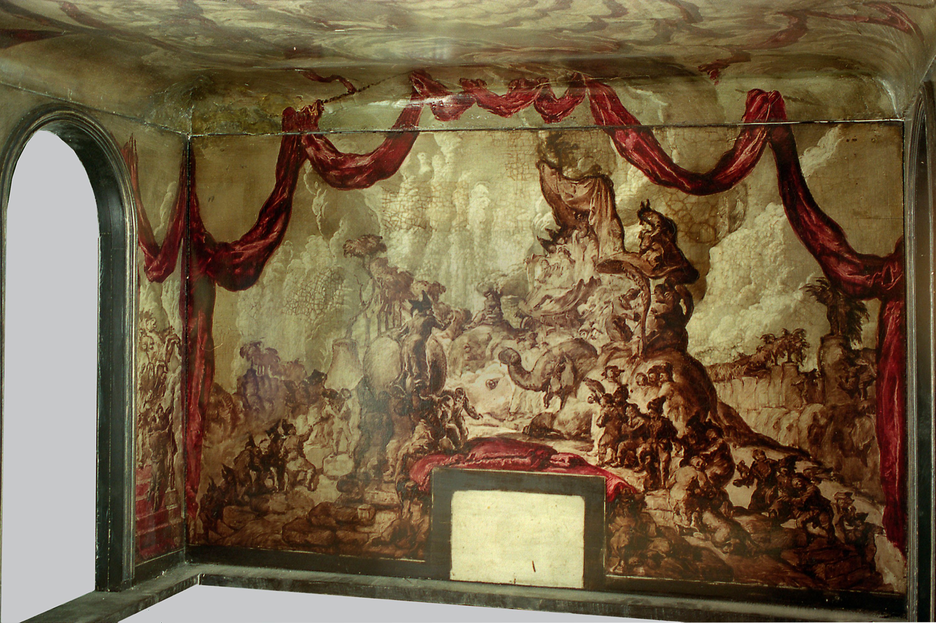 image for: Josep Maria Sert - Expedició de la reina de Saba. Maqueta de la sala de música de Maurice Wendel a París - 1924-1925