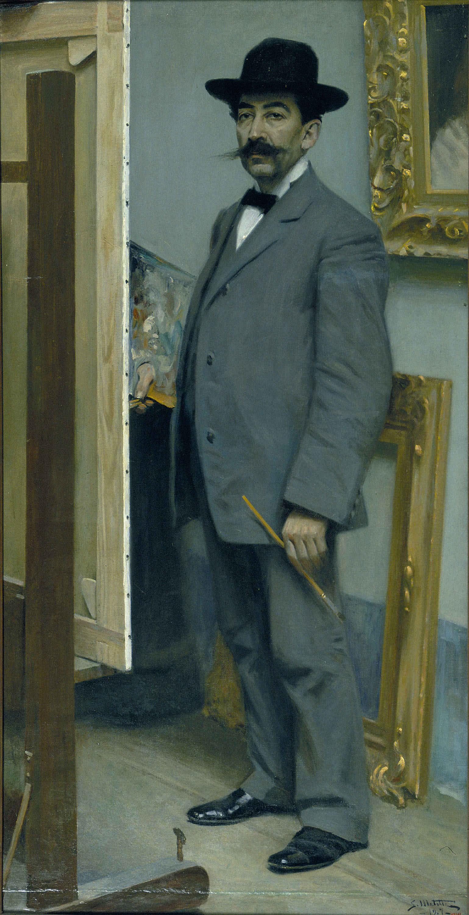 image for: Segundo Matilla - Autoretrat - 1907