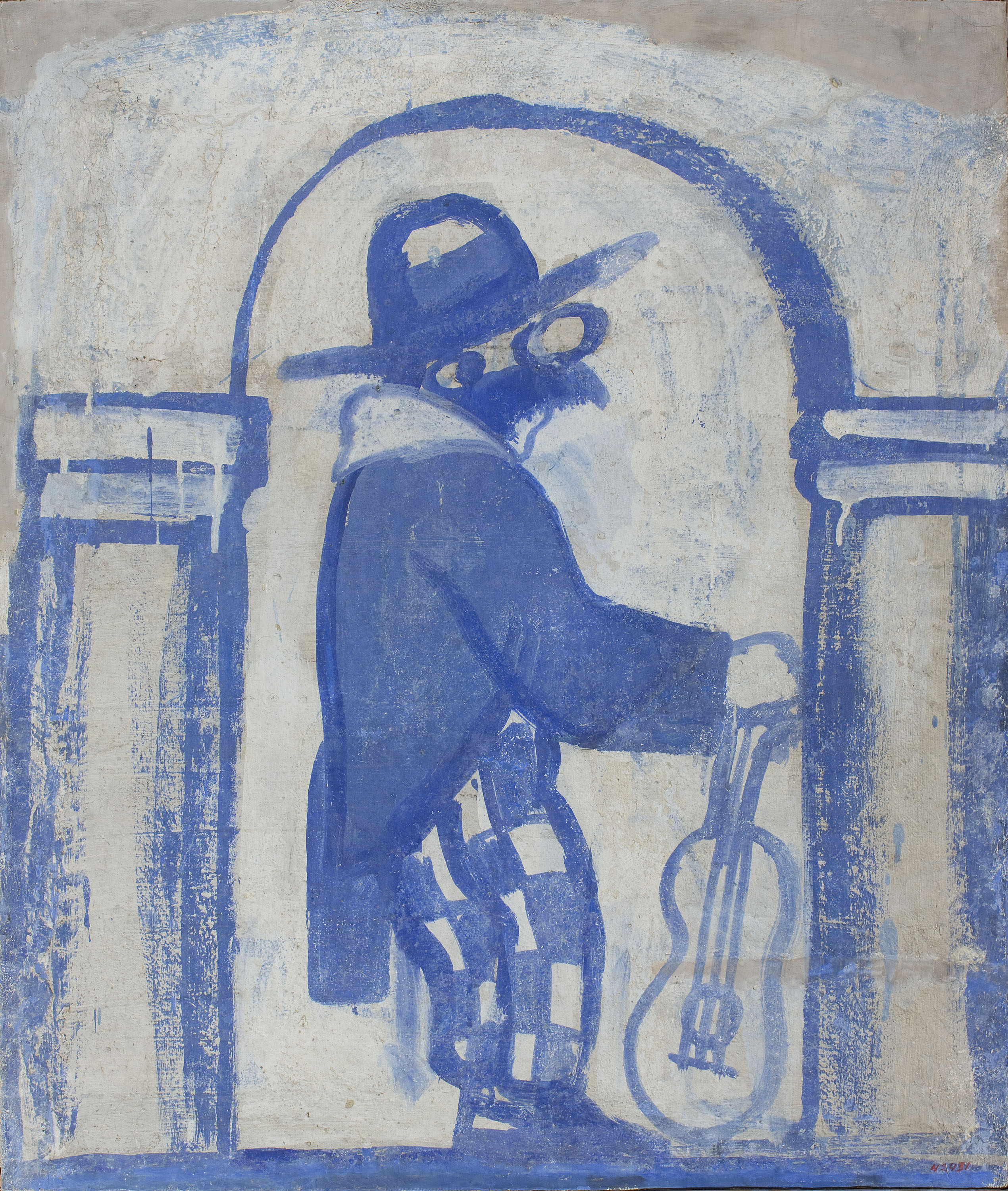 image for: Xavier Nogués - Fragment de la decoració mural del celler de les Galeries Laietanes - 1915