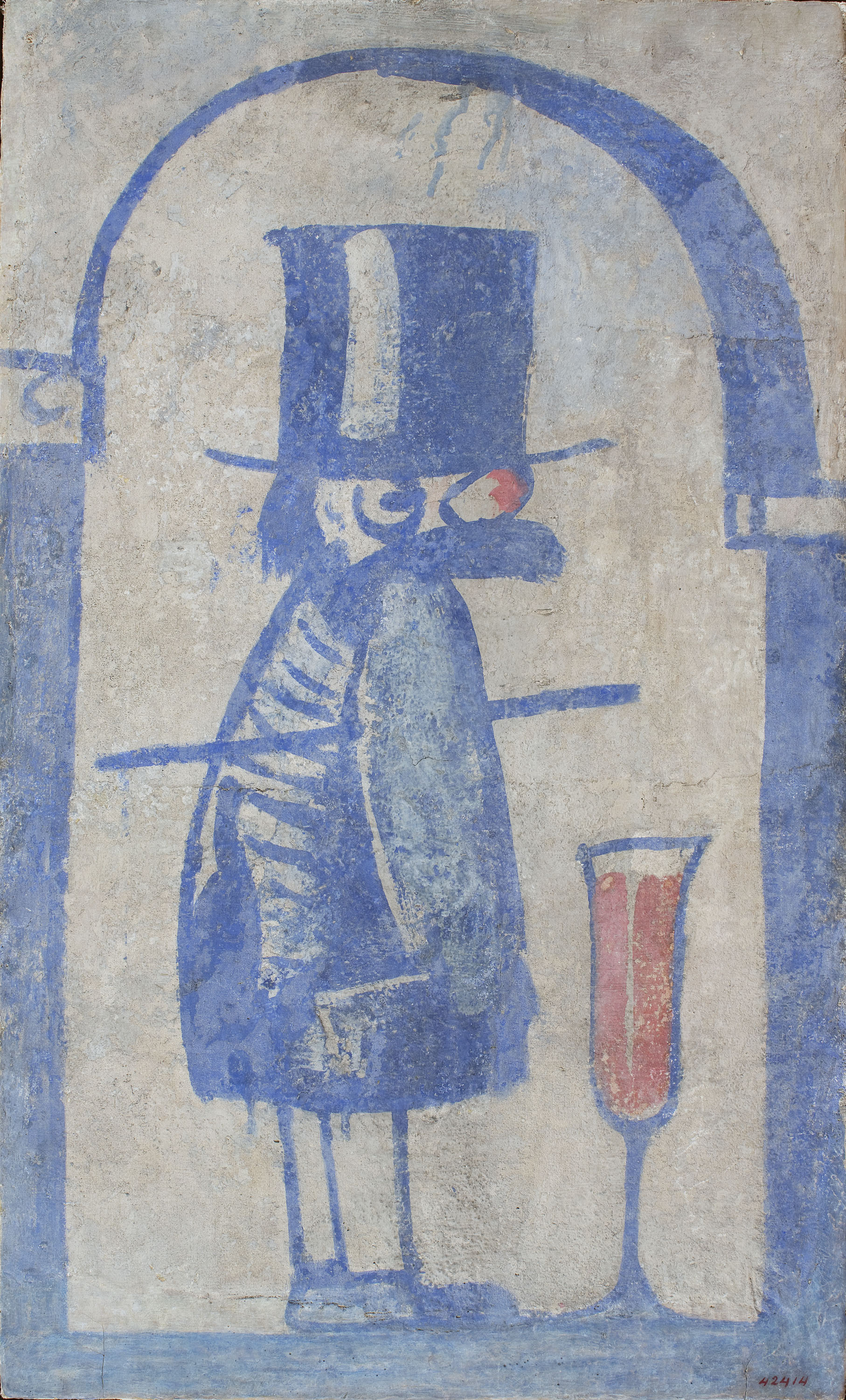 image for: Xavier Nogués - Fragment de la decoració mural del celler de les Galeries Laietanes - 1915