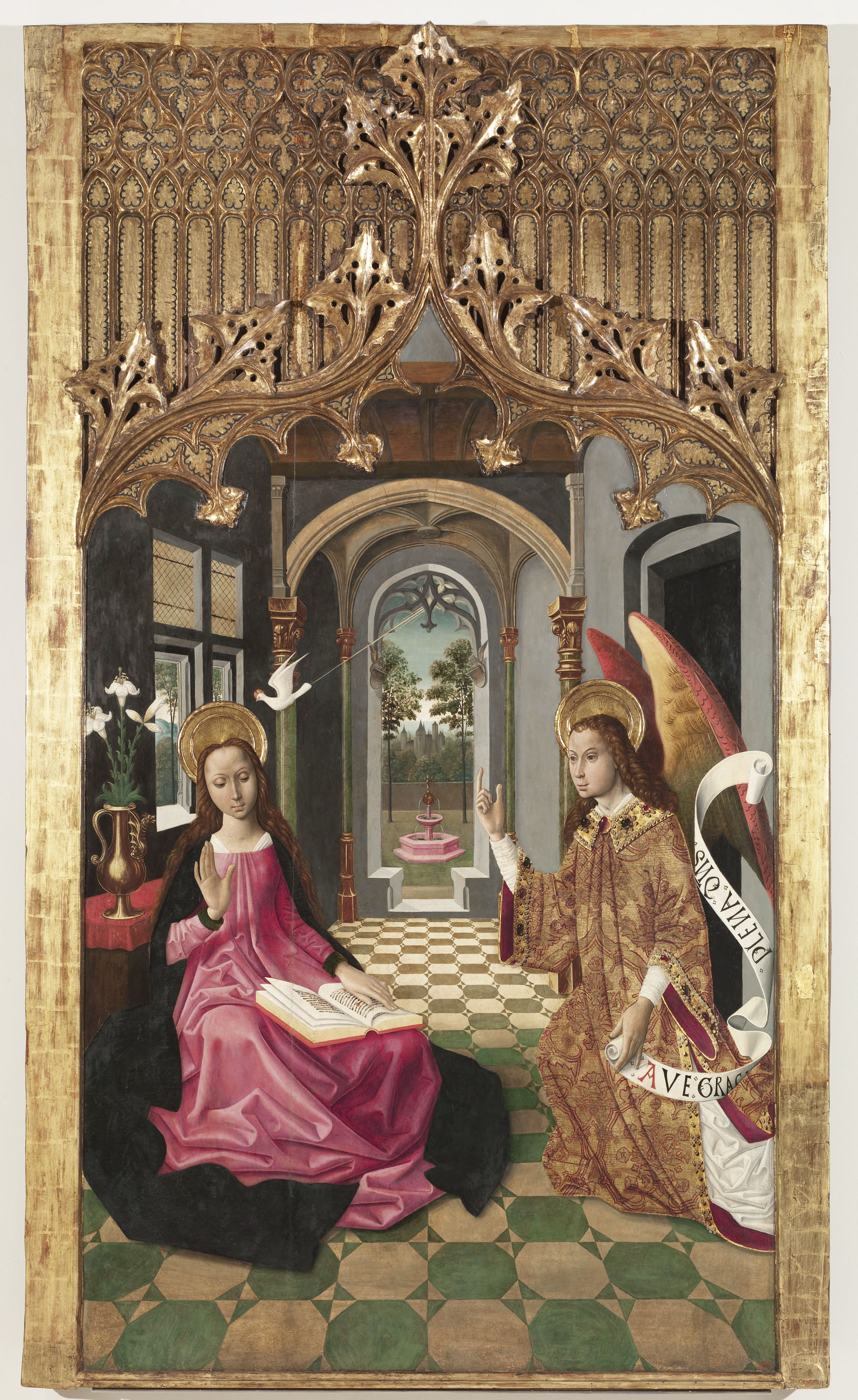 image for: Mestre de la Seu d'Urgell - Anunciació - Cap a 1495