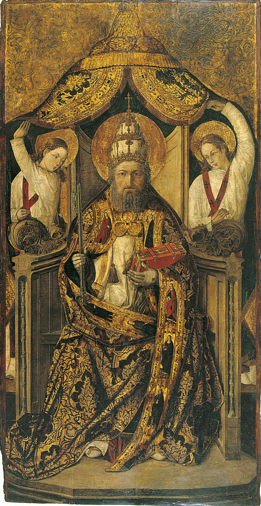 image for: Roderic d'Osona - Sant Pere entronitzat - Cap a 1475-1485