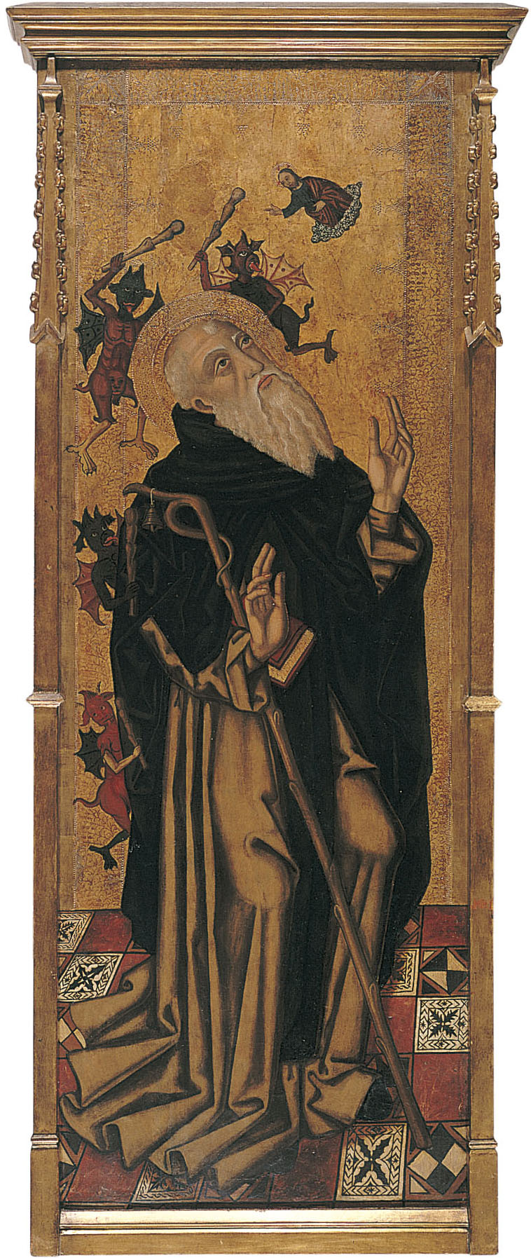 image for: Joan Desí - Sant Antoni Abat turmentat pels dimonis - 1500-1503