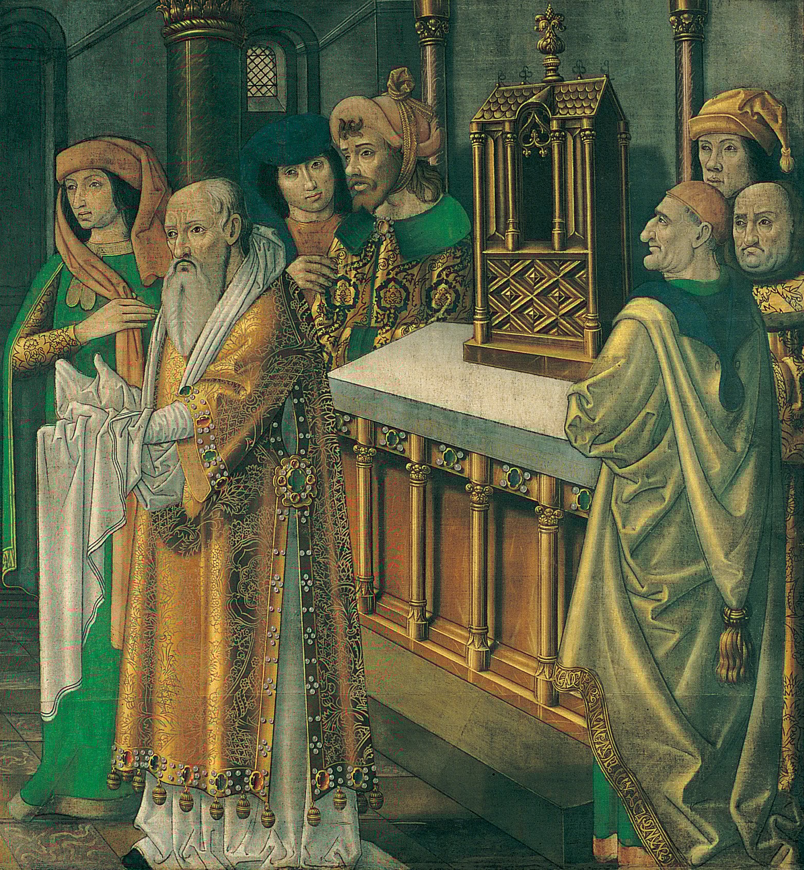 image for: Mestre de la Seu d'Urgell - Presentació de Jesús al Temple - Cap a 1495-1498