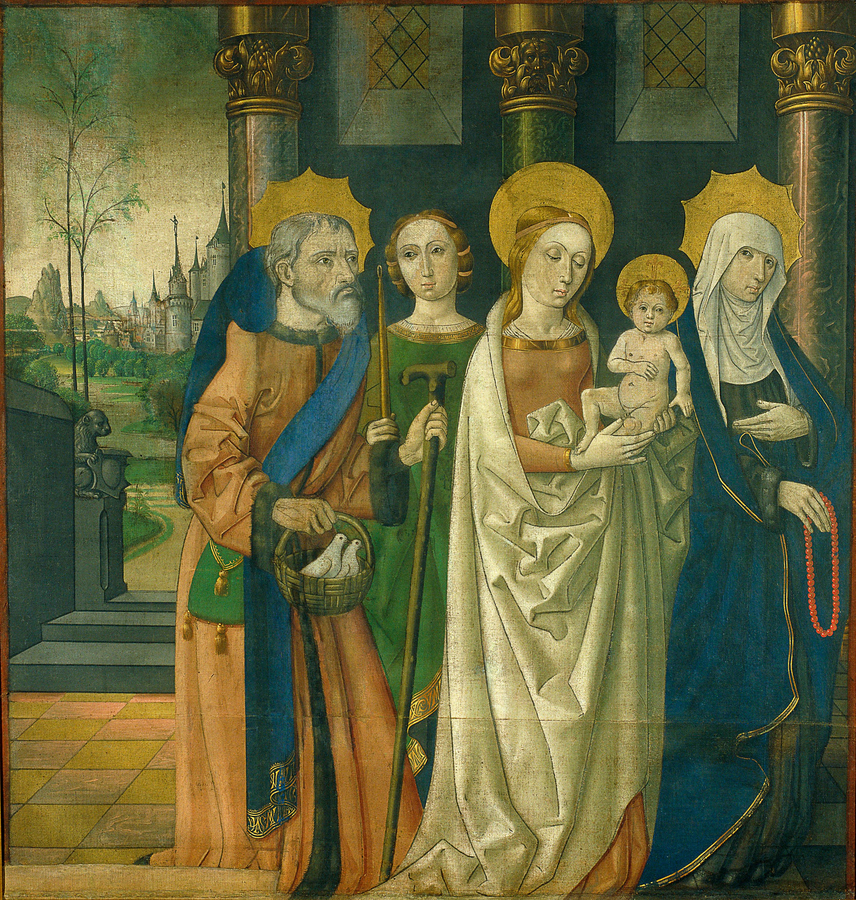 image for: Mestre de la Seu d'Urgell - Presentació de Jesús al Temple - Cap a 1495-1498