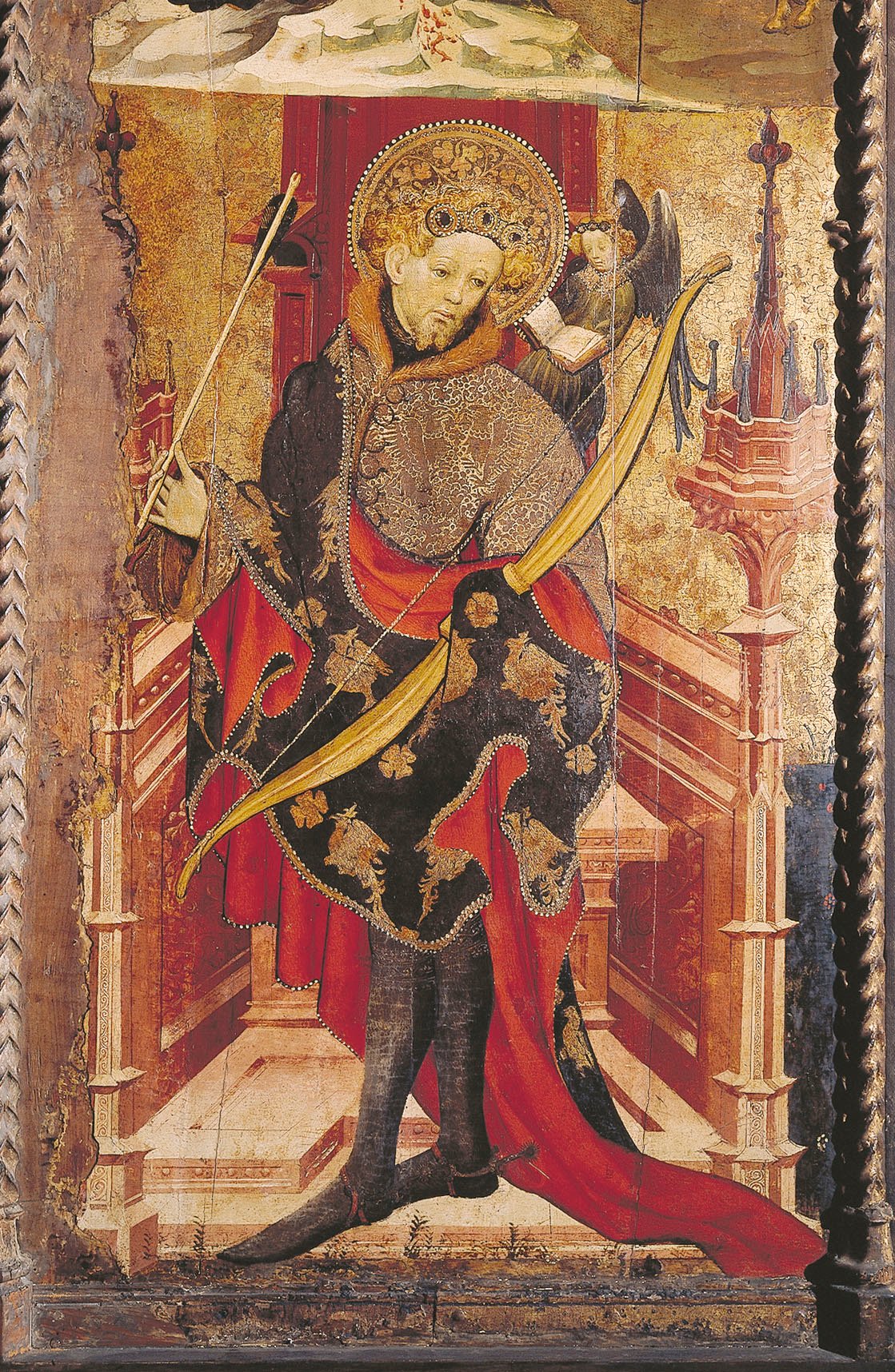 image for: Joan Mates - Calvari; Sant Sebastià - 1417-1425 [1]
