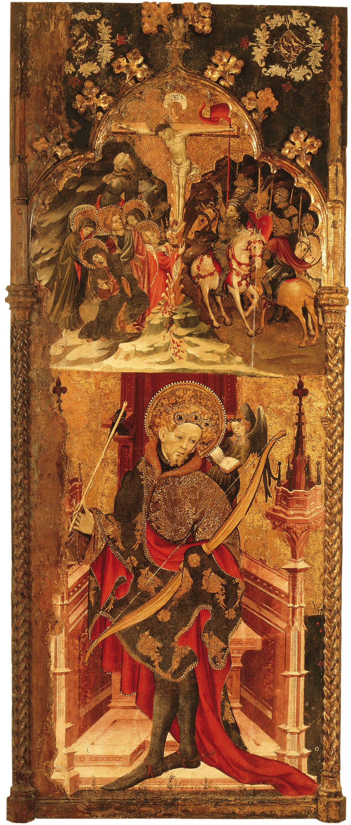 image for: Joan Mates - Calvari; Sant Sebastià - 1417-1425