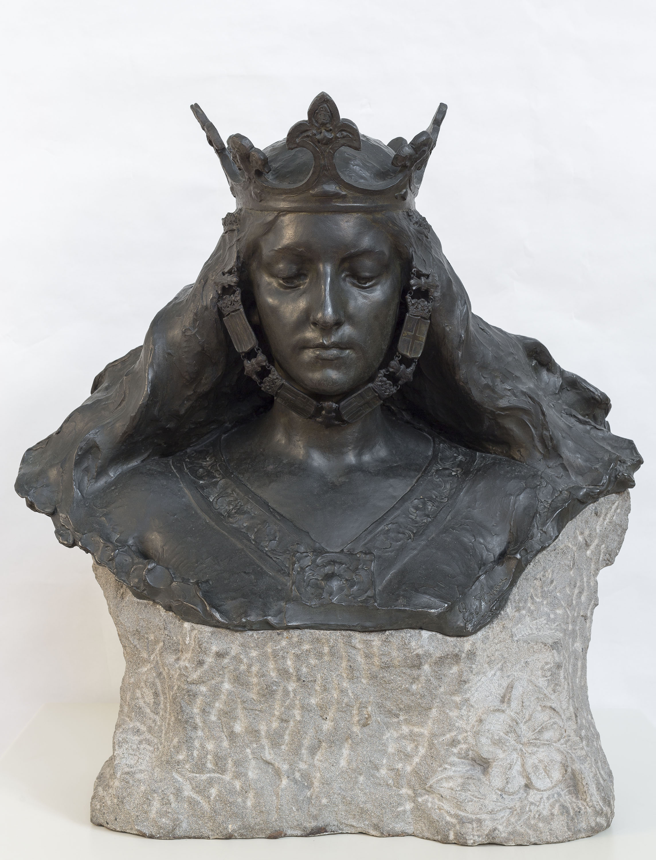 Eusebi Arnau - Bust de matrona representant Barcelona - 1897 image for: Eusebi Arnau - Bust de matrona representant Barcelona - 1897