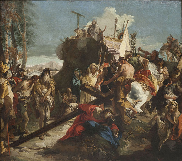 image for: Giambattista Tiepolo - Crist camí del Gòlgota - Posterior a 1738