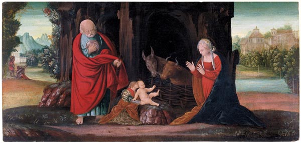 image for: Bernardino Butinone - Nativitat - 1493