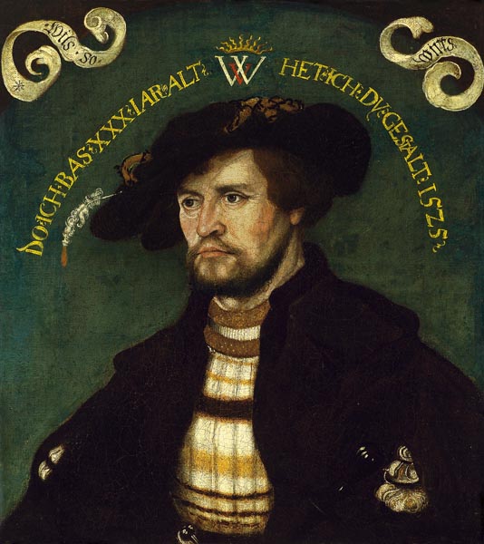 image for: Hans Wertinger - Retrat d'un home de 30 anys - 1525