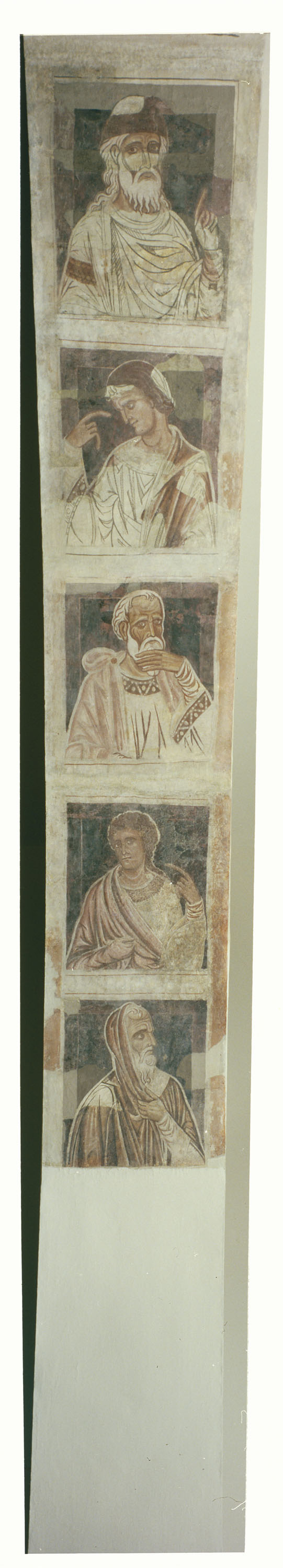 image for: Mestre de la sala capitular de Sixena - De Jannai a Naüm de la genealogia de Crist segons Lluc, de la sala capitular de Sixena - Entre 1196-1208
