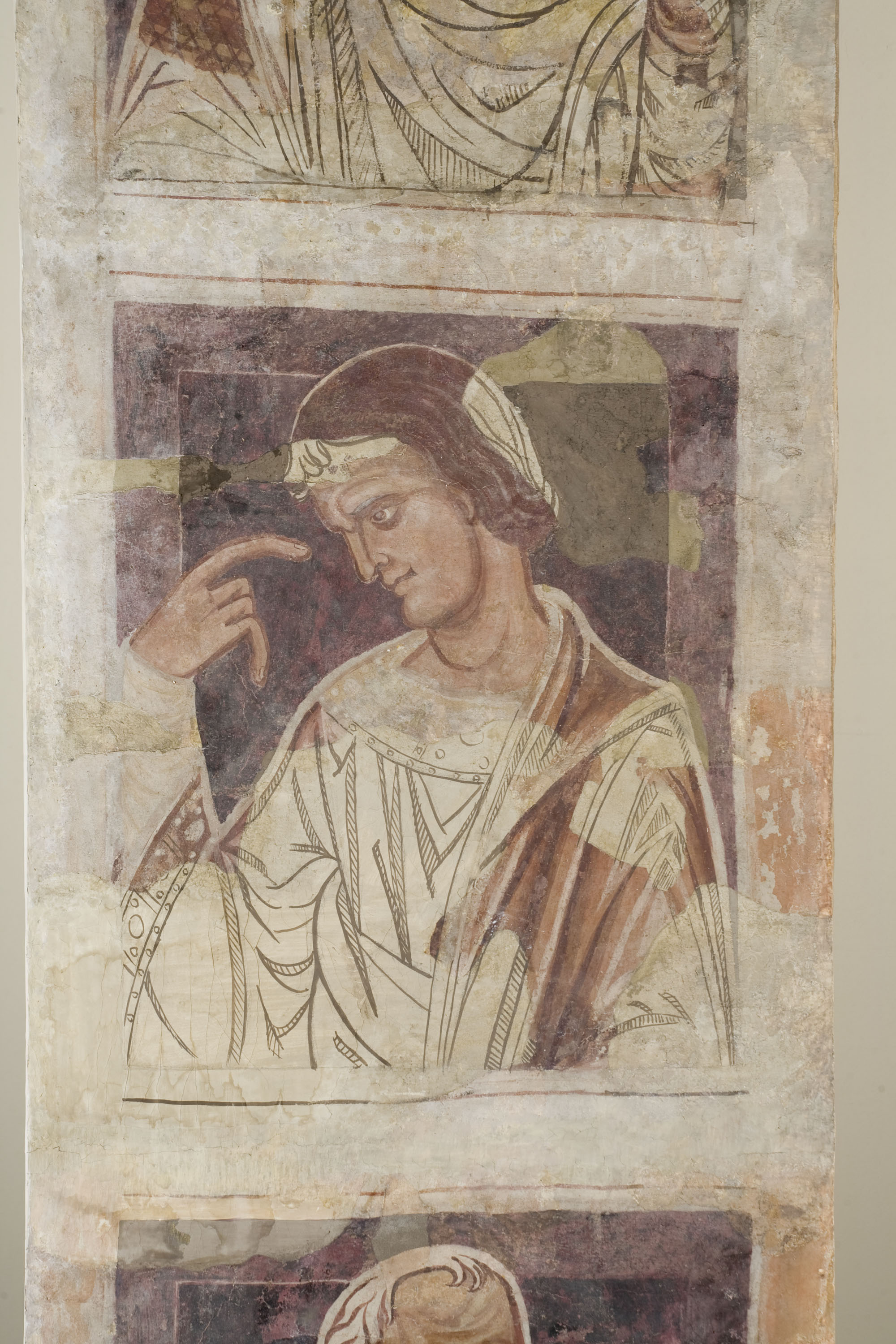 image for: Mestre de la sala capitular de Sixena - De Jannai a Naüm de la genealogia de Crist segons Lluc, de la sala capitular de Sixena - Entre 1196-1208 [2]