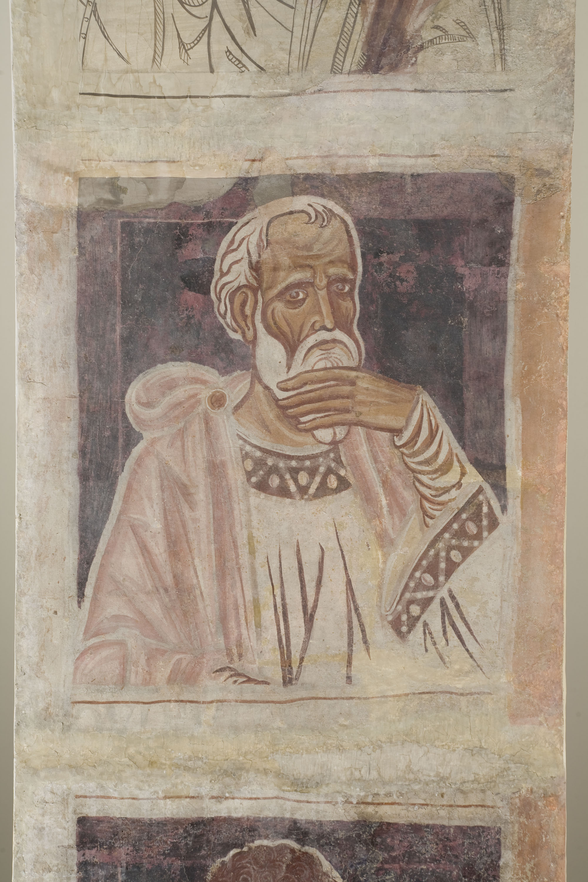 image for: Mestre de la sala capitular de Sixena - De Jannai a Naüm de la genealogia de Crist segons Lluc, de la sala capitular de Sixena - Entre 1196-1208 [3]