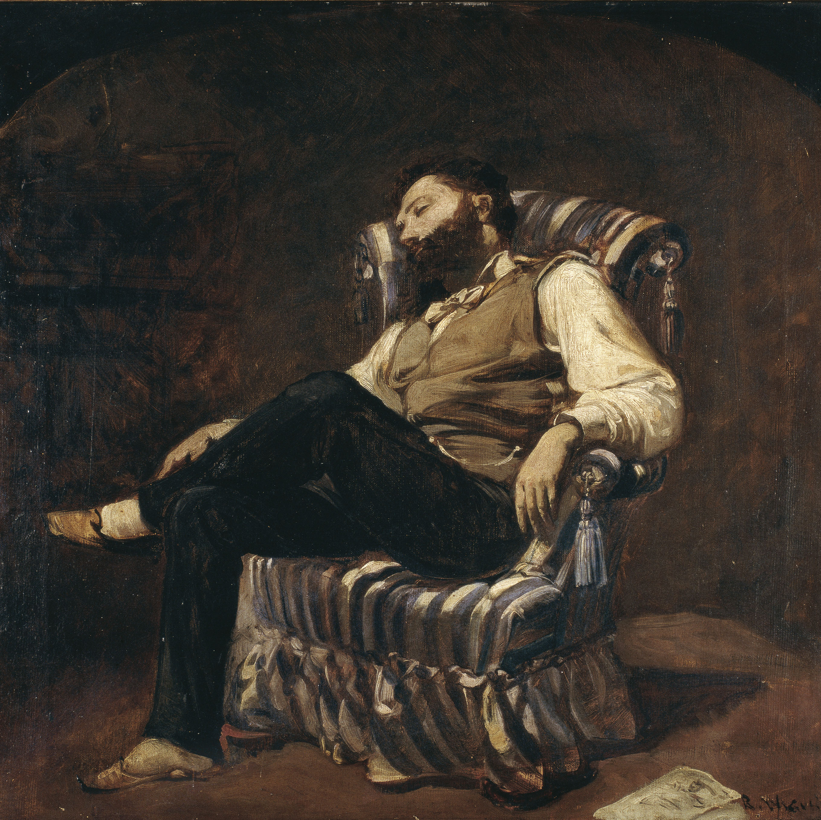 image for: Ramon Martí i Alsina - La migdiada - Barcelona, cap a 1884