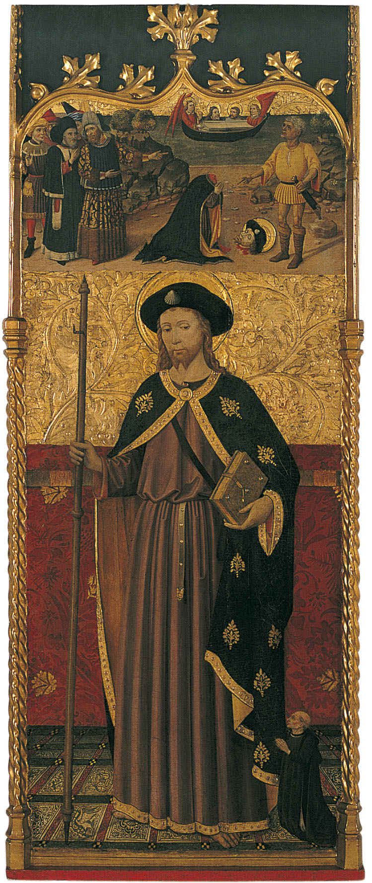 image for: Mestre de Cruïlles - Sant Jaume amb un donant; Decapitació de sant Jaume - Segona meitat del segle XV