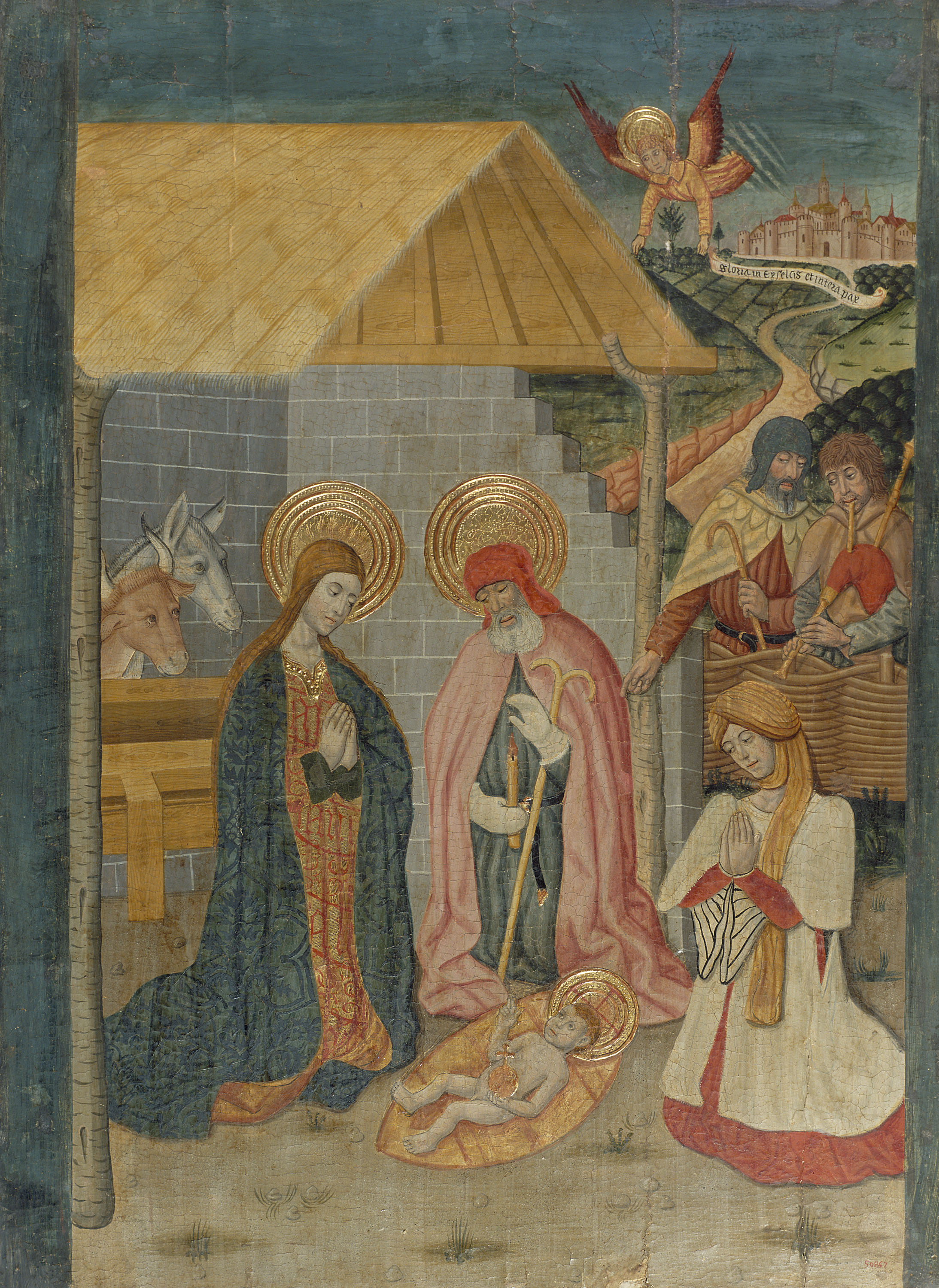 image for: Pere Garcia de Benavarri - Nativitat - Cap a 1475