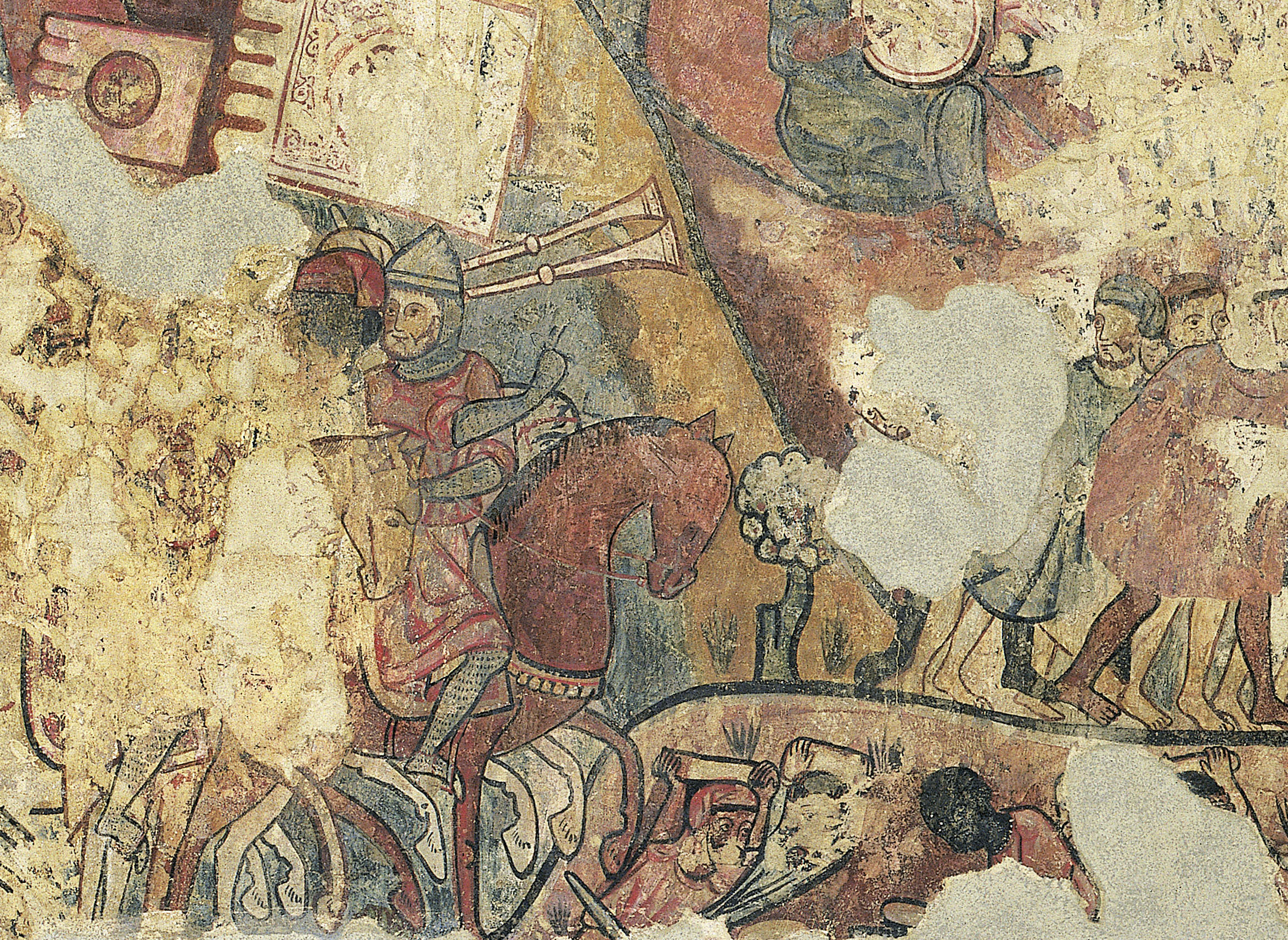 image for: Mestre de la conquesta de Mallorca - Pintures murals de la conquesta de Mallorca - 1285-1290 [3]