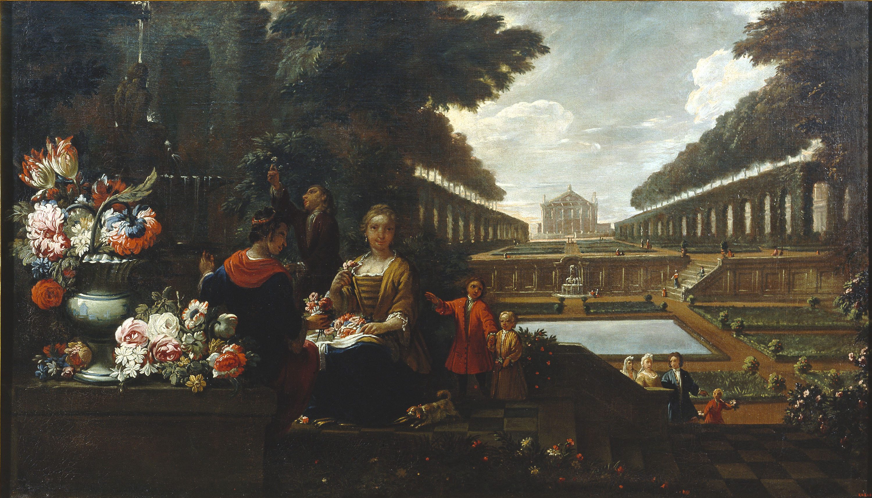 image for: Antoni Viladomat - La primavera - Entre 1730-1755