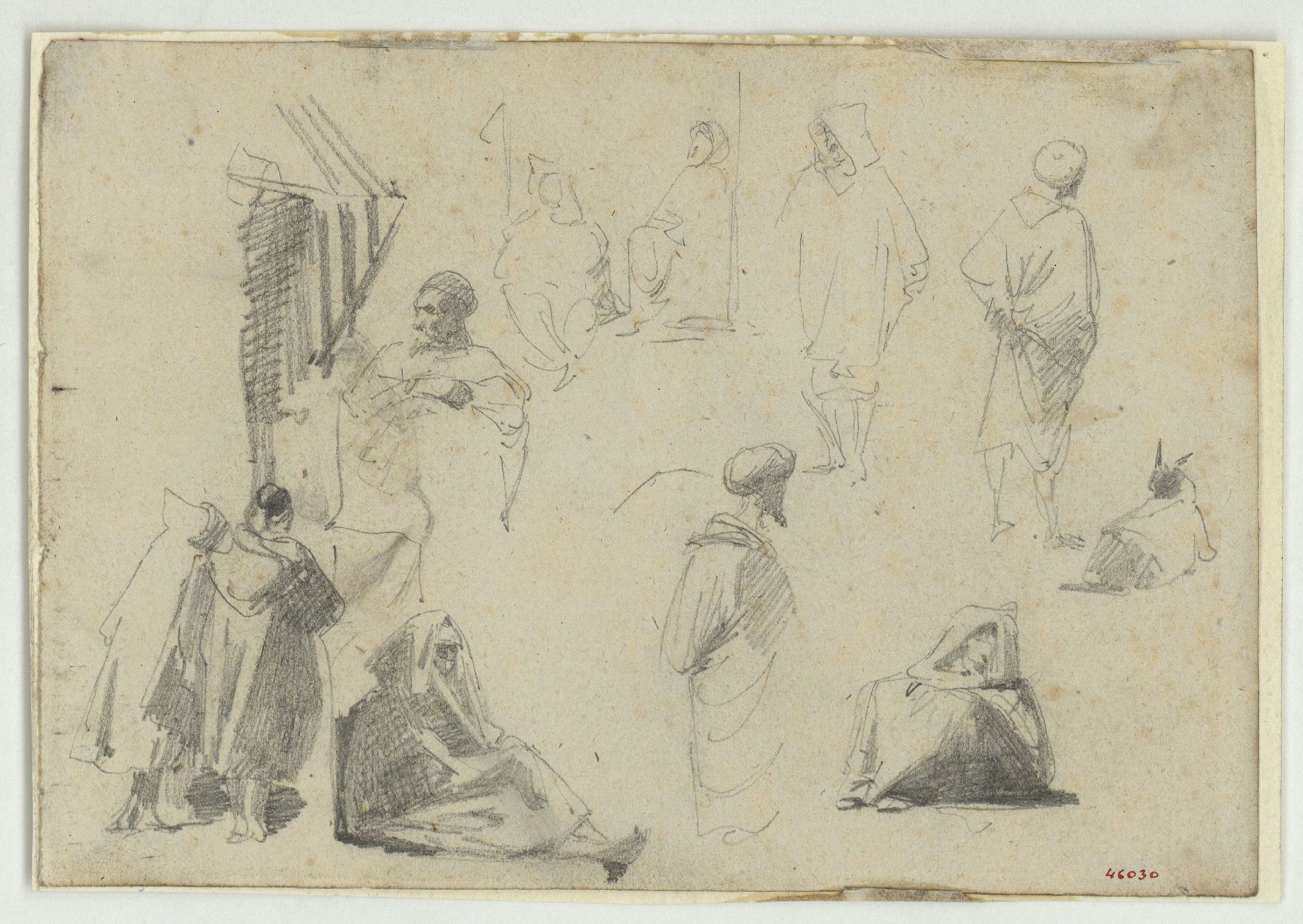 image for: Marià Fortuny - Marroquins - Cap a 1860-1862
