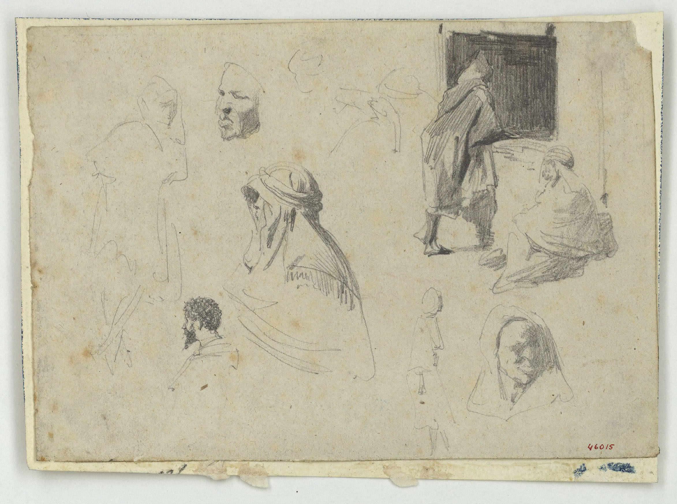 image for: Marià Fortuny - Marroquins - Cap a 1860-1862