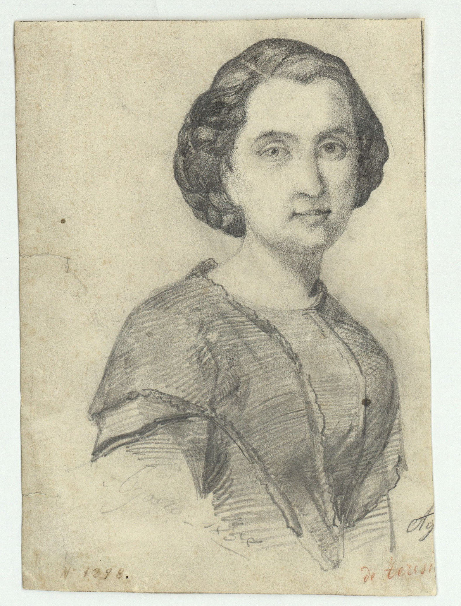 image for: Marià Fortuny - Bust femení - 1858