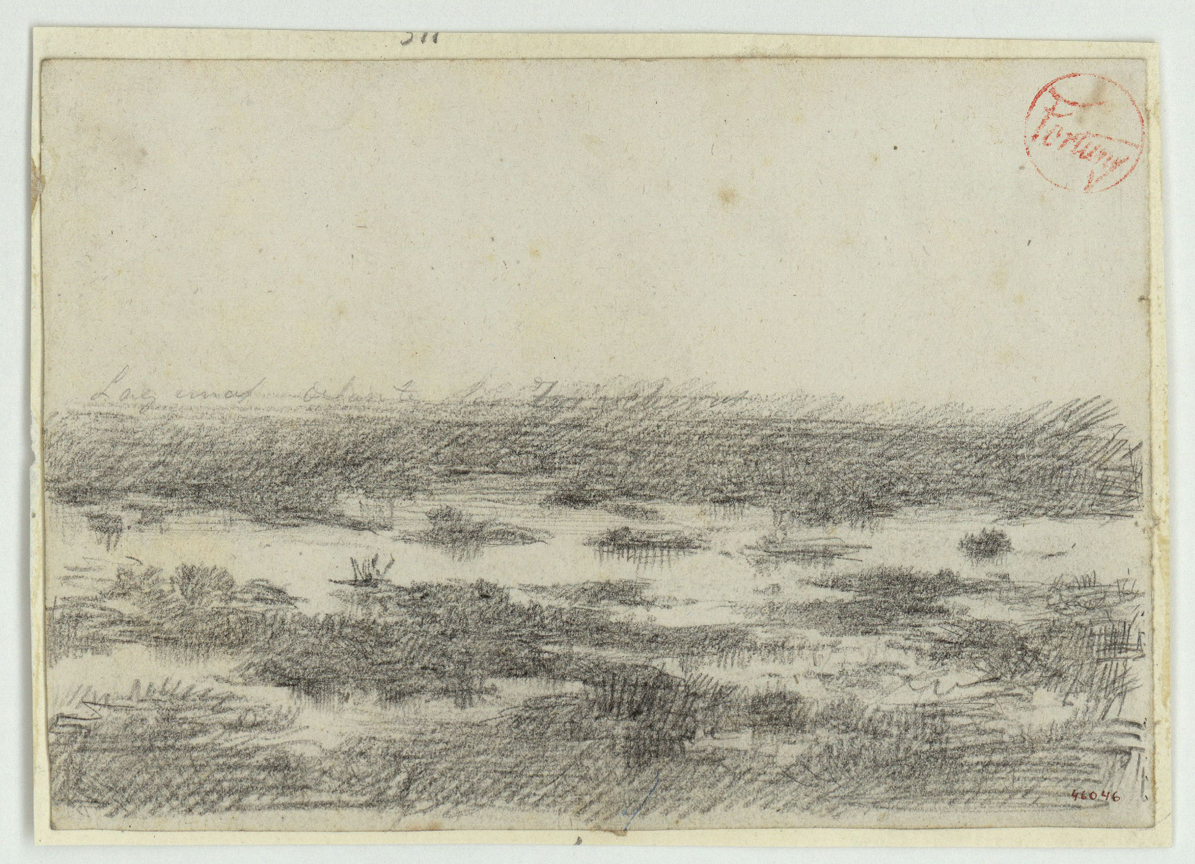 image for: Marià Fortuny - Lagunas delante las trincheras - Cap a 1860